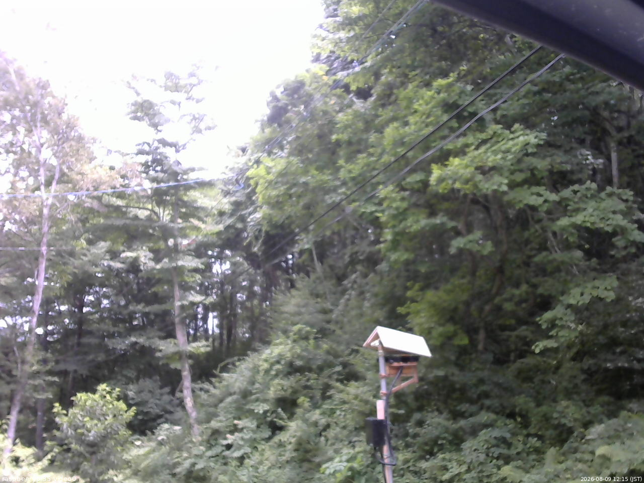 長野県菅平高原 ゆたか山荘 温度計 2026/08/09 12:15