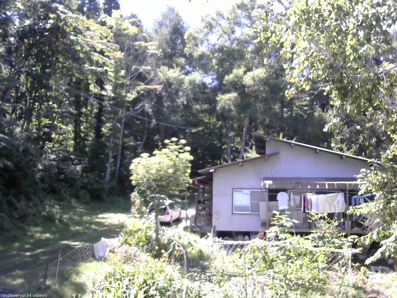 長野県菅平高原 ゆたか山荘 西側(坂上) 2026/08/10 13:15