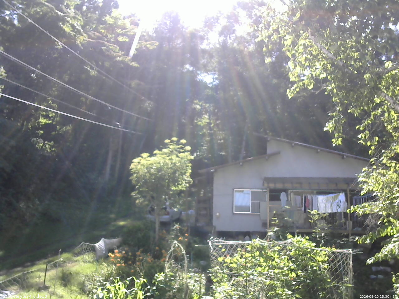 長野県菅平高原 ゆたか山荘 西側(坂上) 2026/08/10 15:30