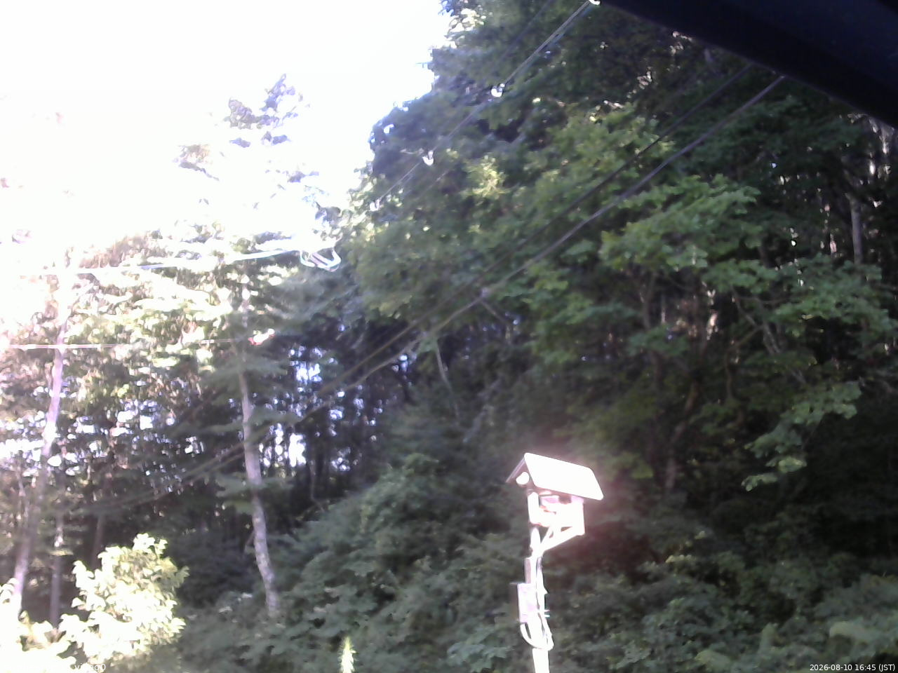 長野県菅平高原 ゆたか山荘 温度計 2026/08/10 16:45