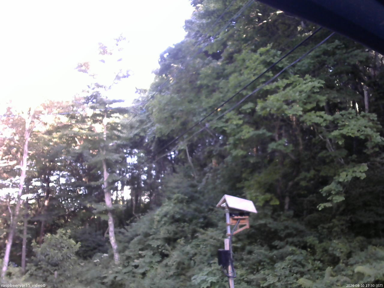 長野県菅平高原 ゆたか山荘 温度計 2026/08/10 17:30