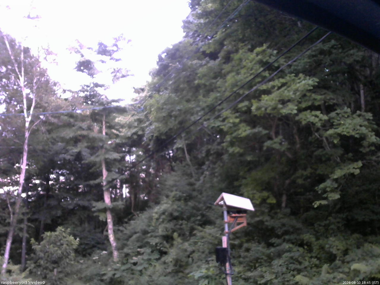 長野県菅平高原 ゆたか山荘 温度計 2026/08/10 18:45