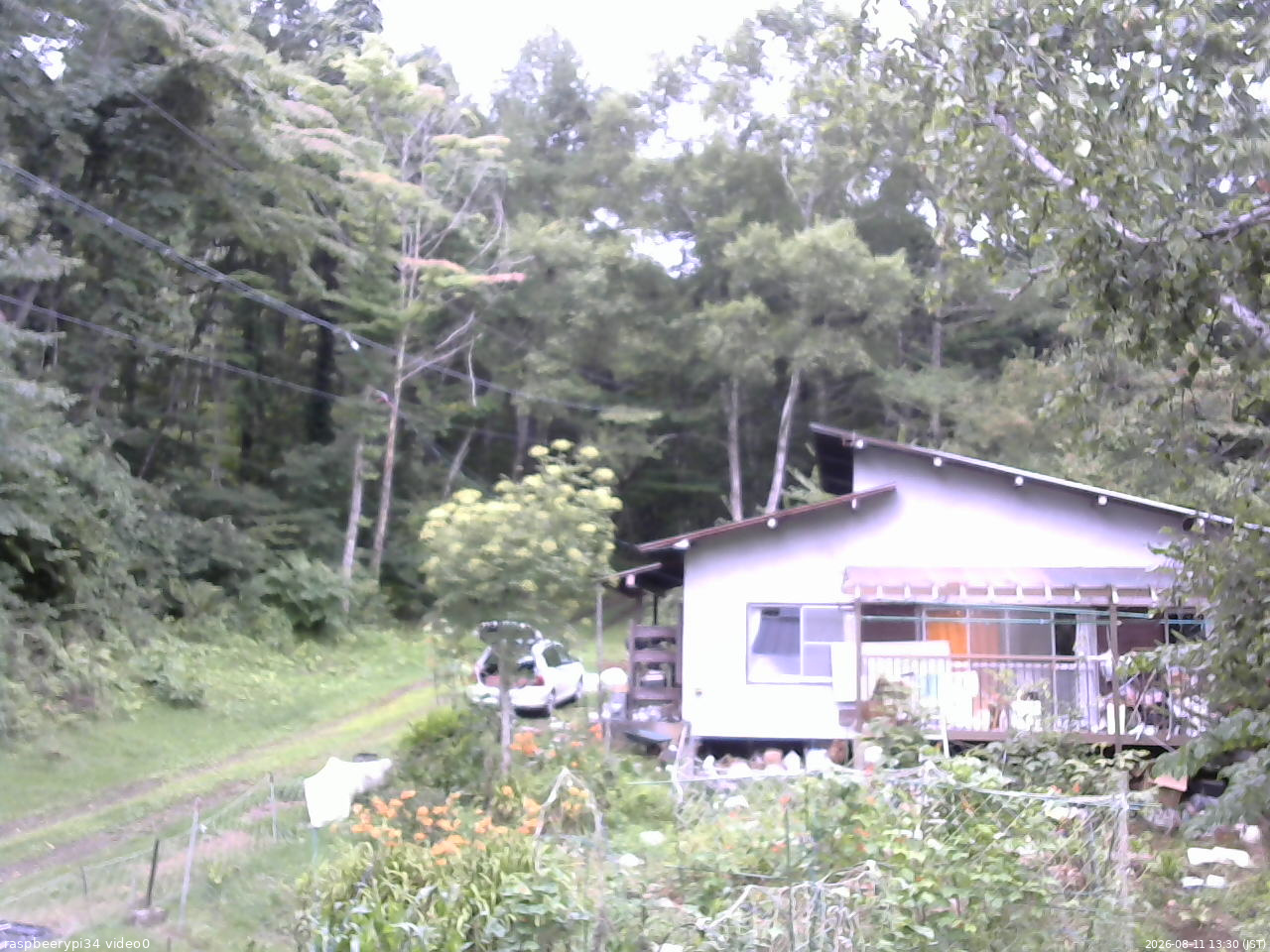 長野県菅平高原 ゆたか山荘 西側(坂上) 2026/08/11 13:30