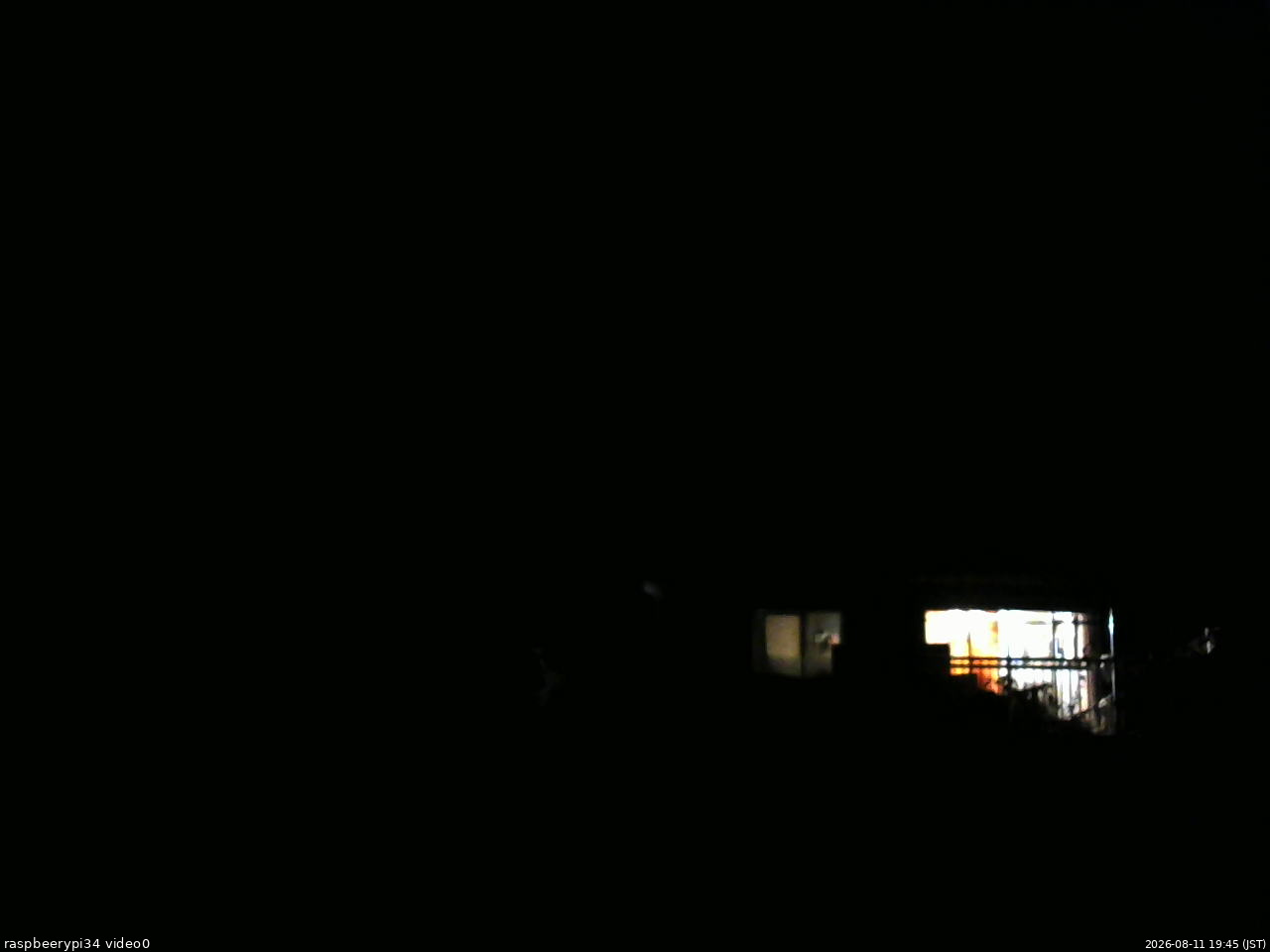 長野県菅平高原 ゆたか山荘 西側(坂上) 2026/08/11 19:45