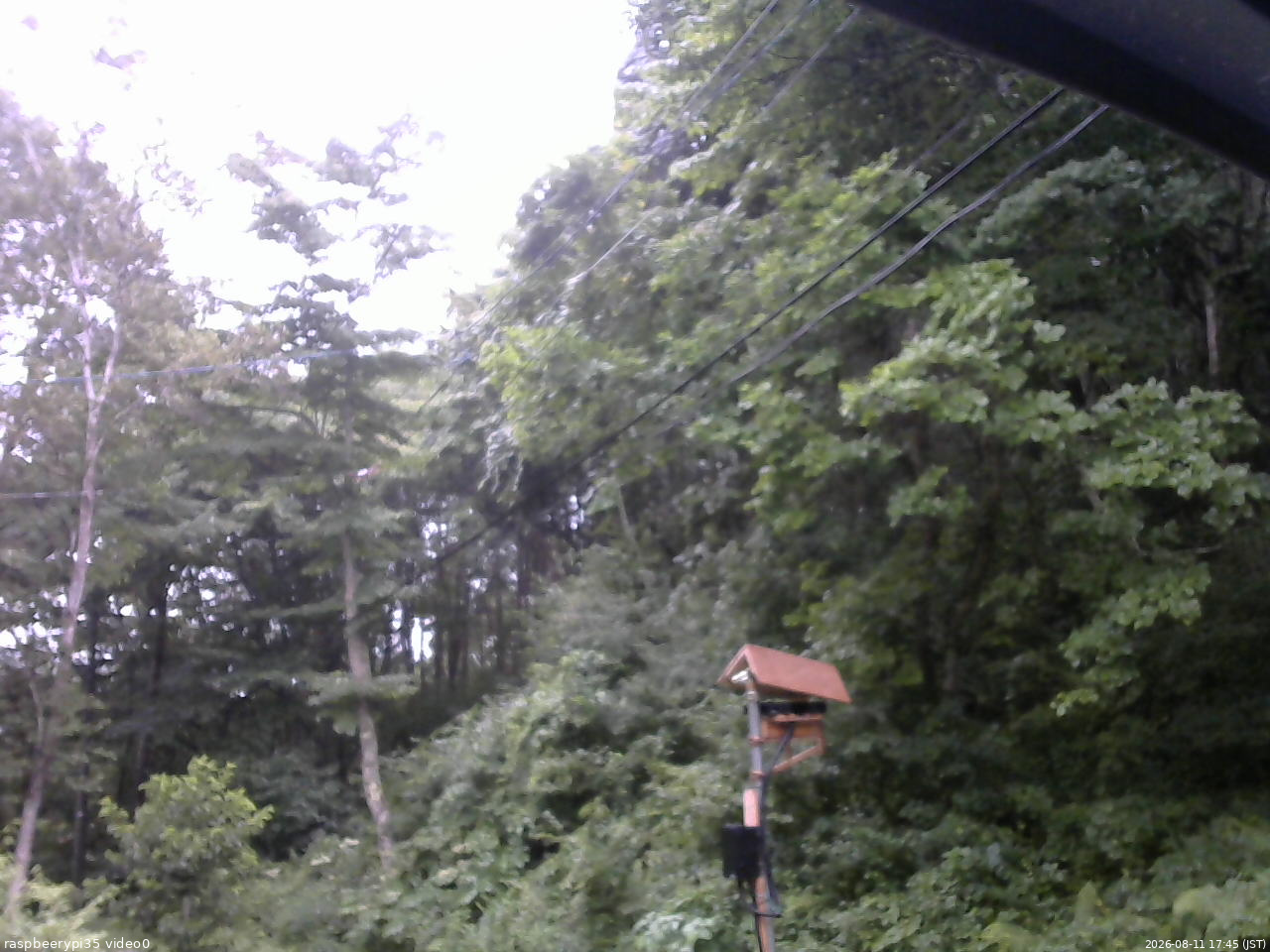 長野県菅平高原 ゆたか山荘 温度計 2026/08/11 17:45