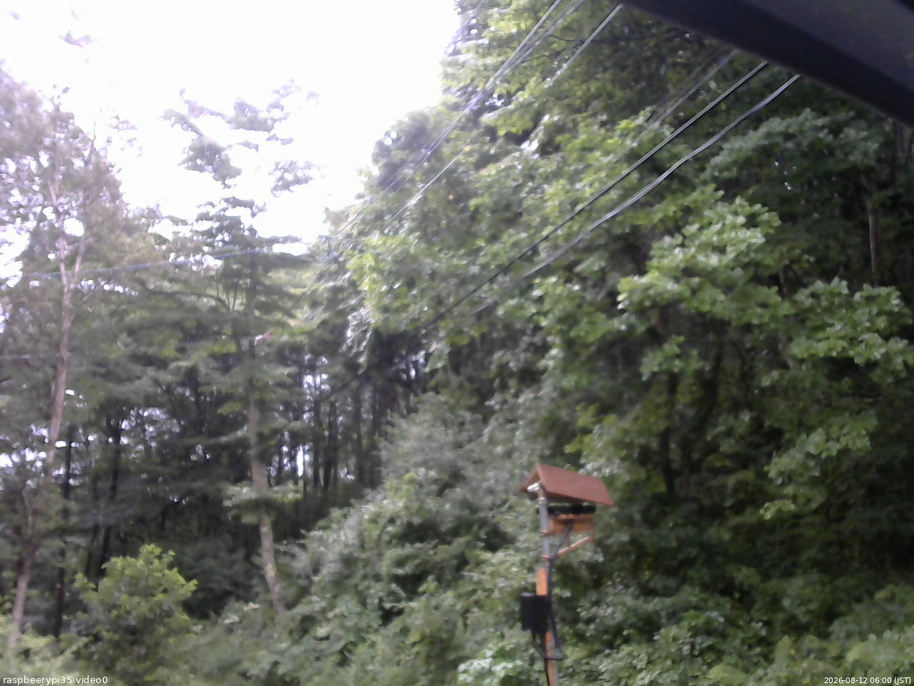 長野県菅平高原 ゆたか山荘 温度計 2026/08/12 06:00