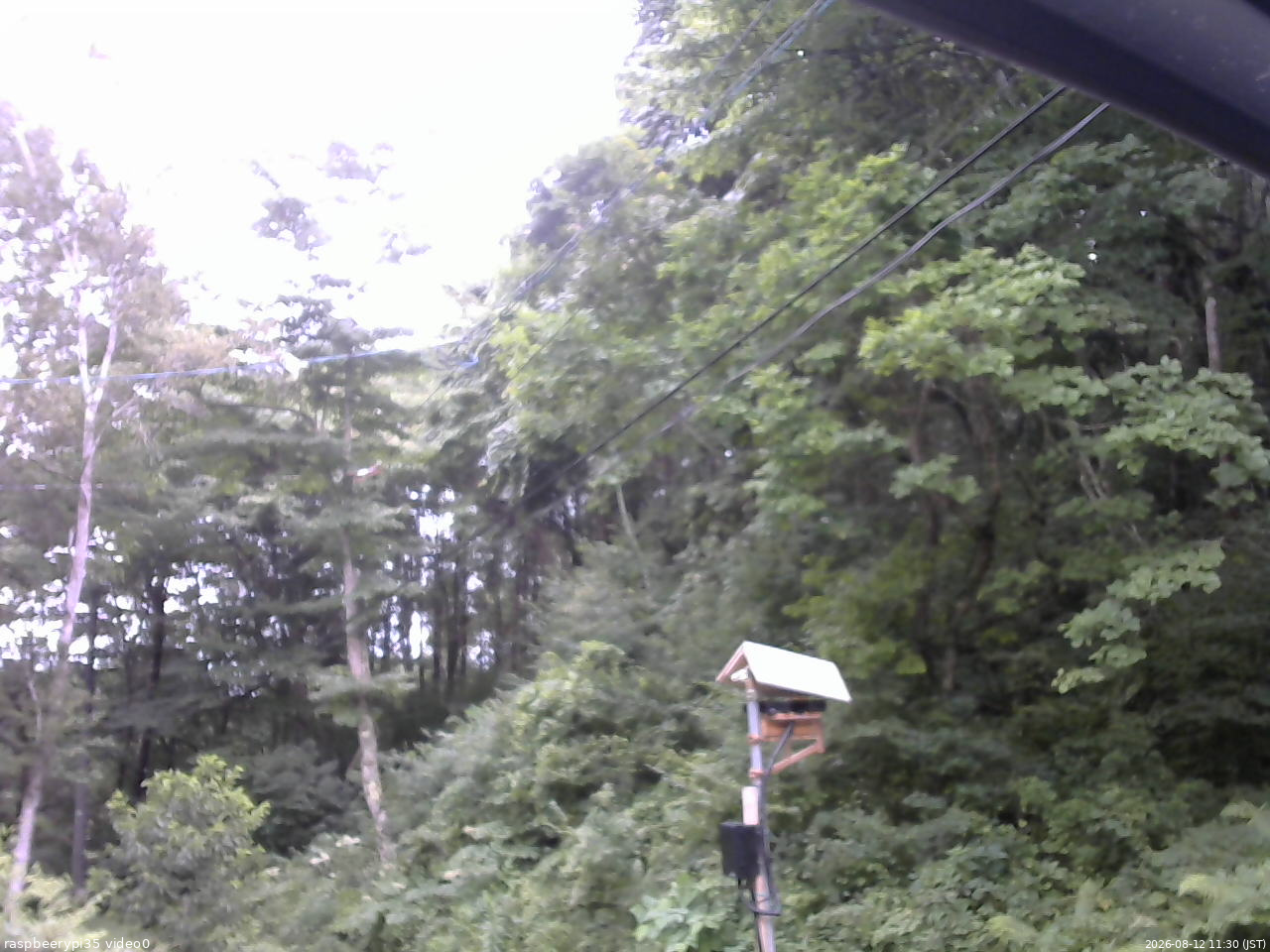 長野県菅平高原 ゆたか山荘 温度計 2026/08/12 11:30
