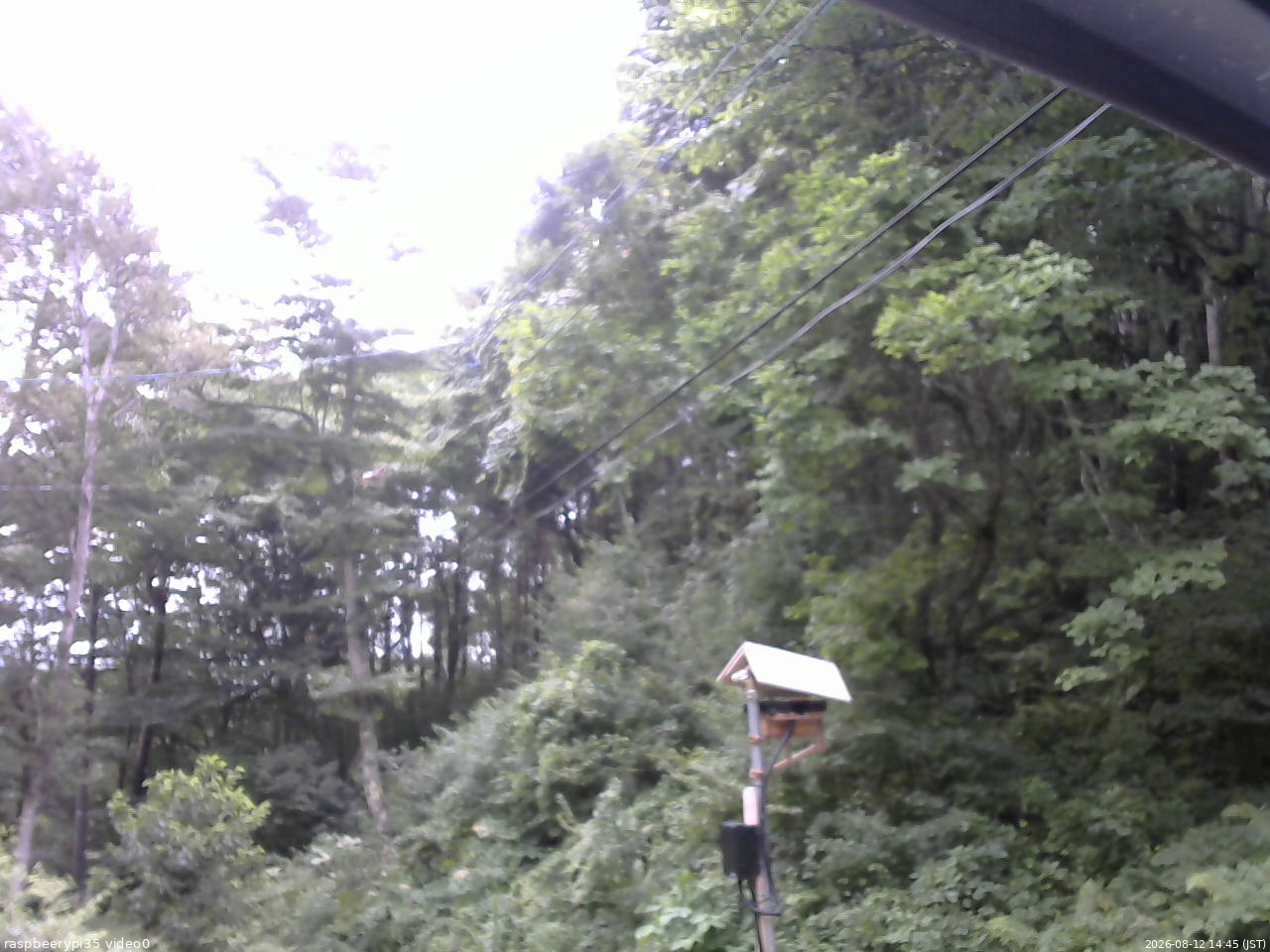 長野県菅平高原 ゆたか山荘 温度計 2026/08/12 14:45