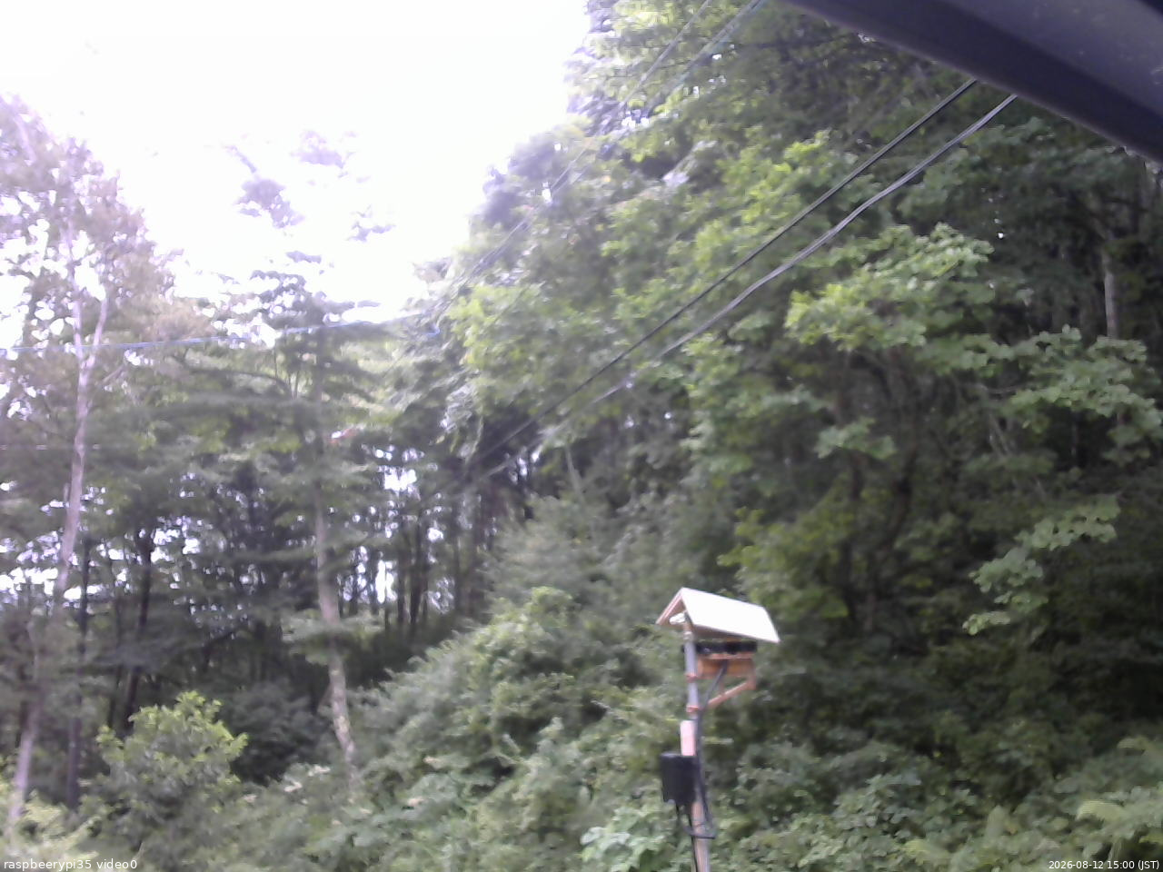 長野県菅平高原 ゆたか山荘 温度計 2026/08/12 15:00