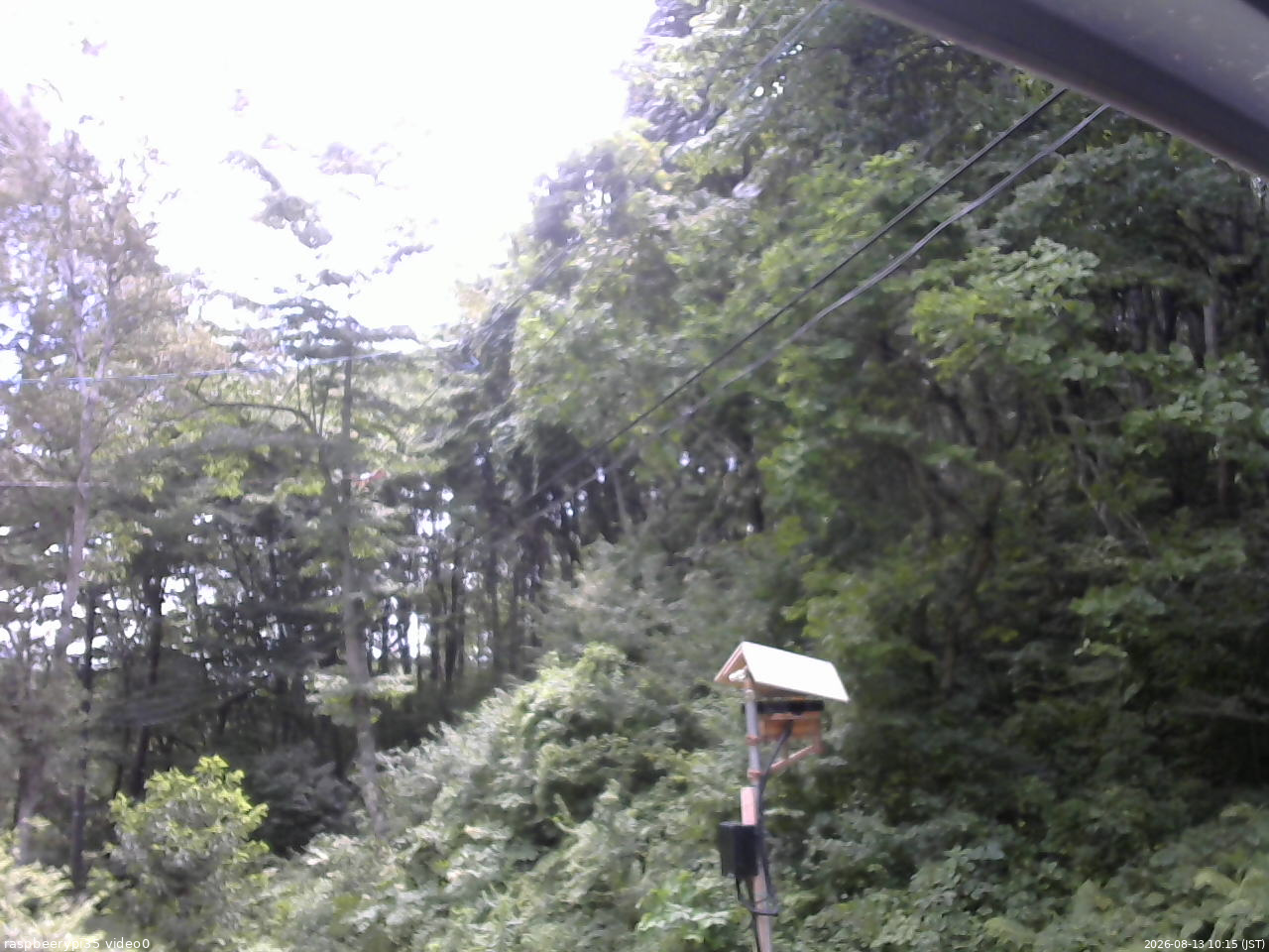 長野県菅平高原 ゆたか山荘 温度計 2026/08/13 10:15