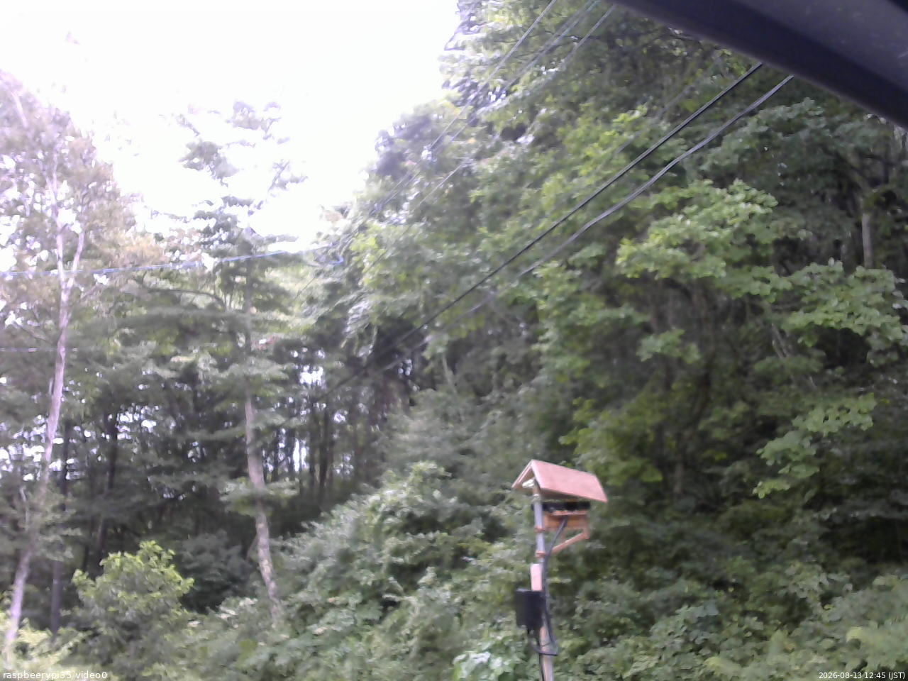 長野県菅平高原 ゆたか山荘 温度計 2026/08/13 12:45