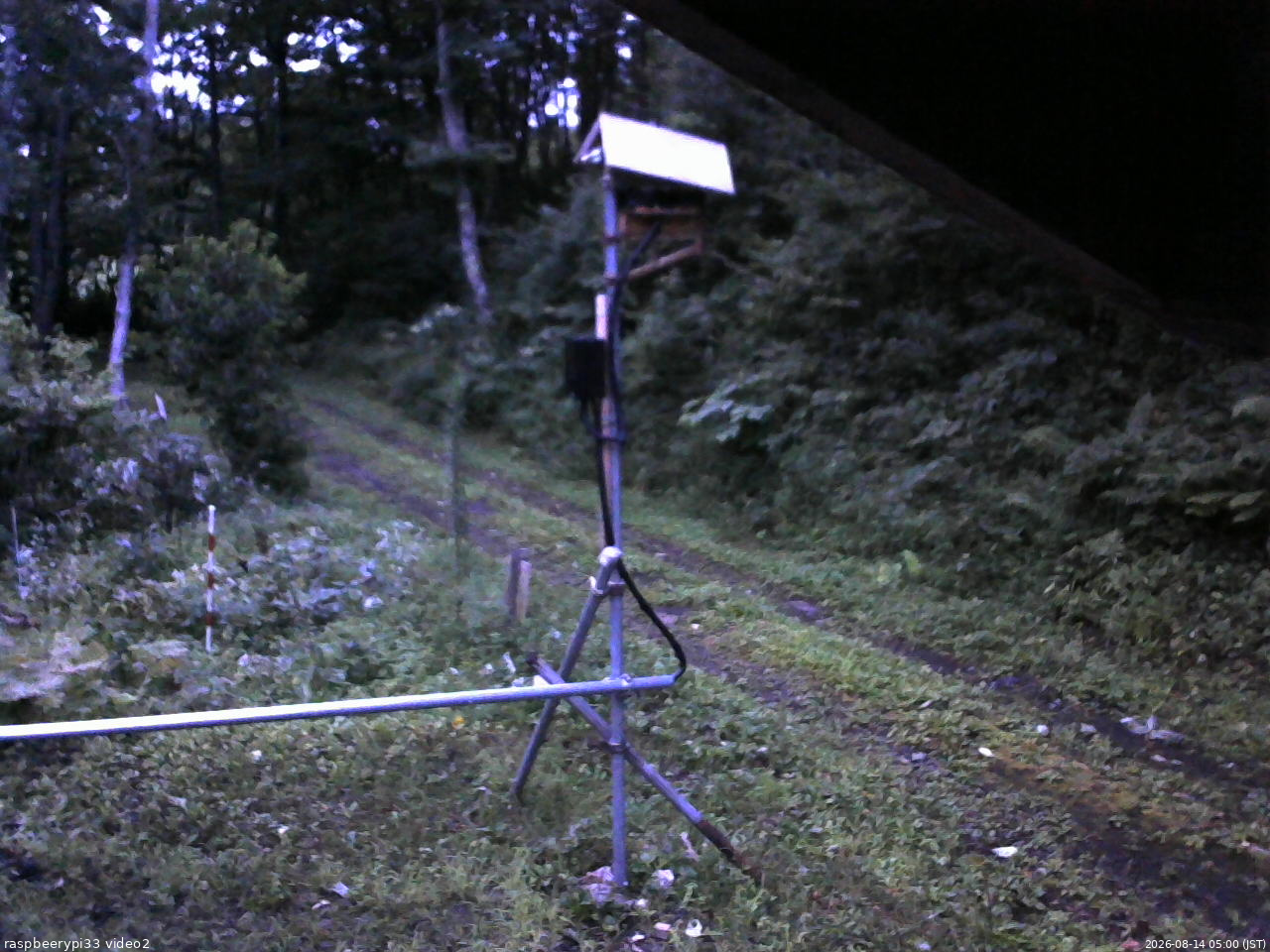 長野県菅平高原 ゆたか山荘 南側 2026/08/14 05:00