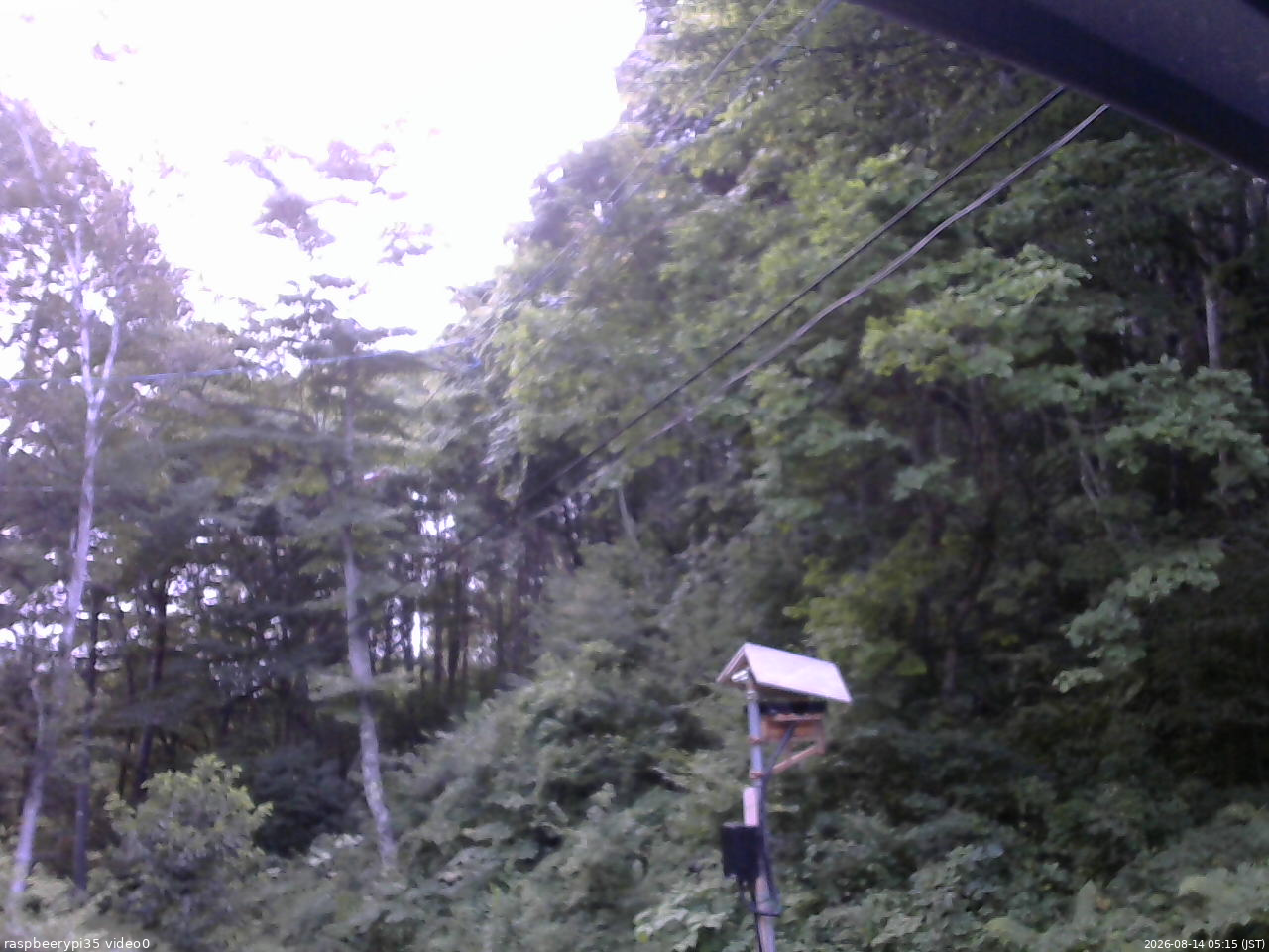 長野県菅平高原 ゆたか山荘 温度計 2026/08/14 05:15
