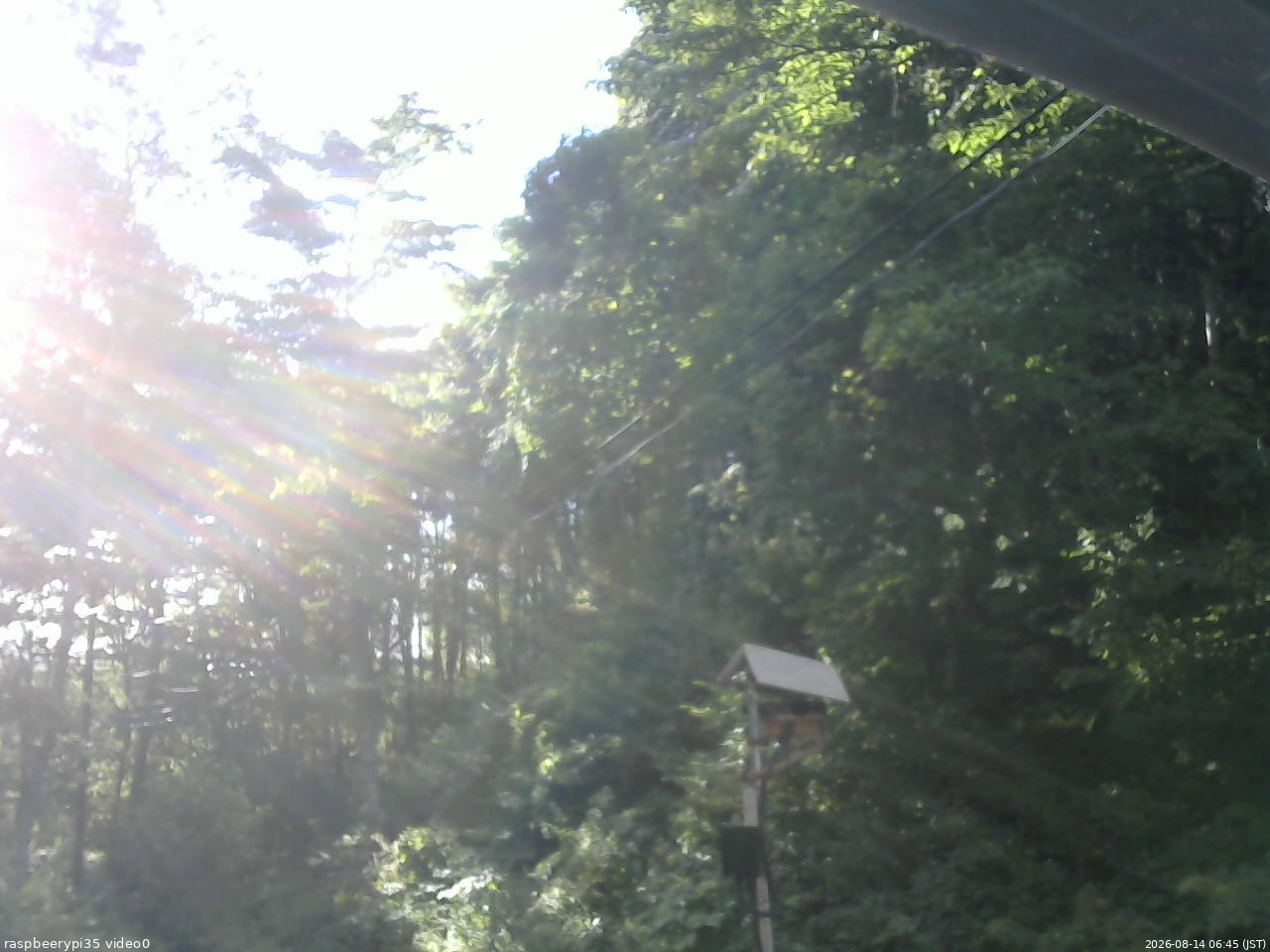 長野県菅平高原 ゆたか山荘 温度計 2026/08/14 06:45