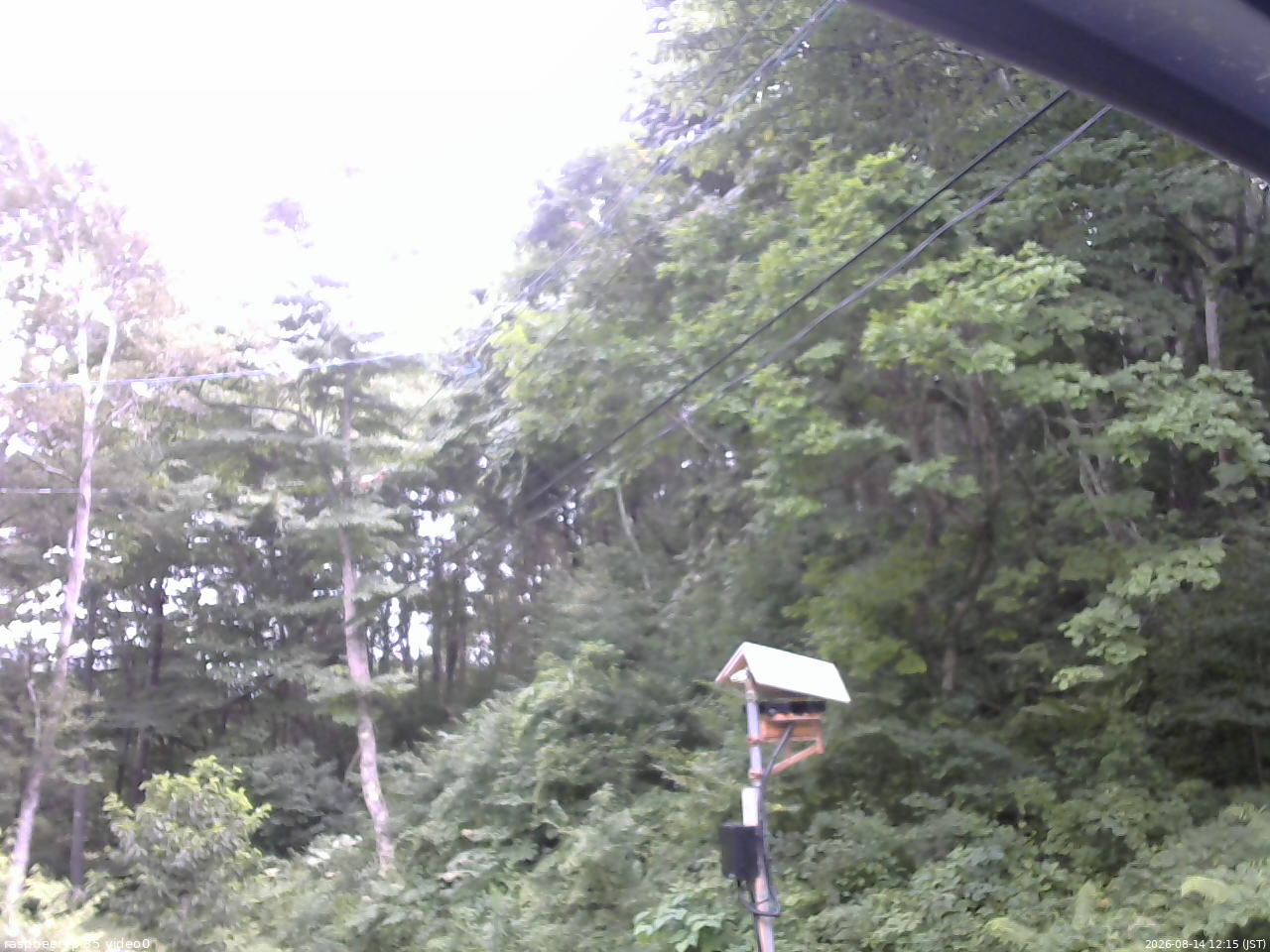 長野県菅平高原 ゆたか山荘 温度計 2026/08/14 12:15