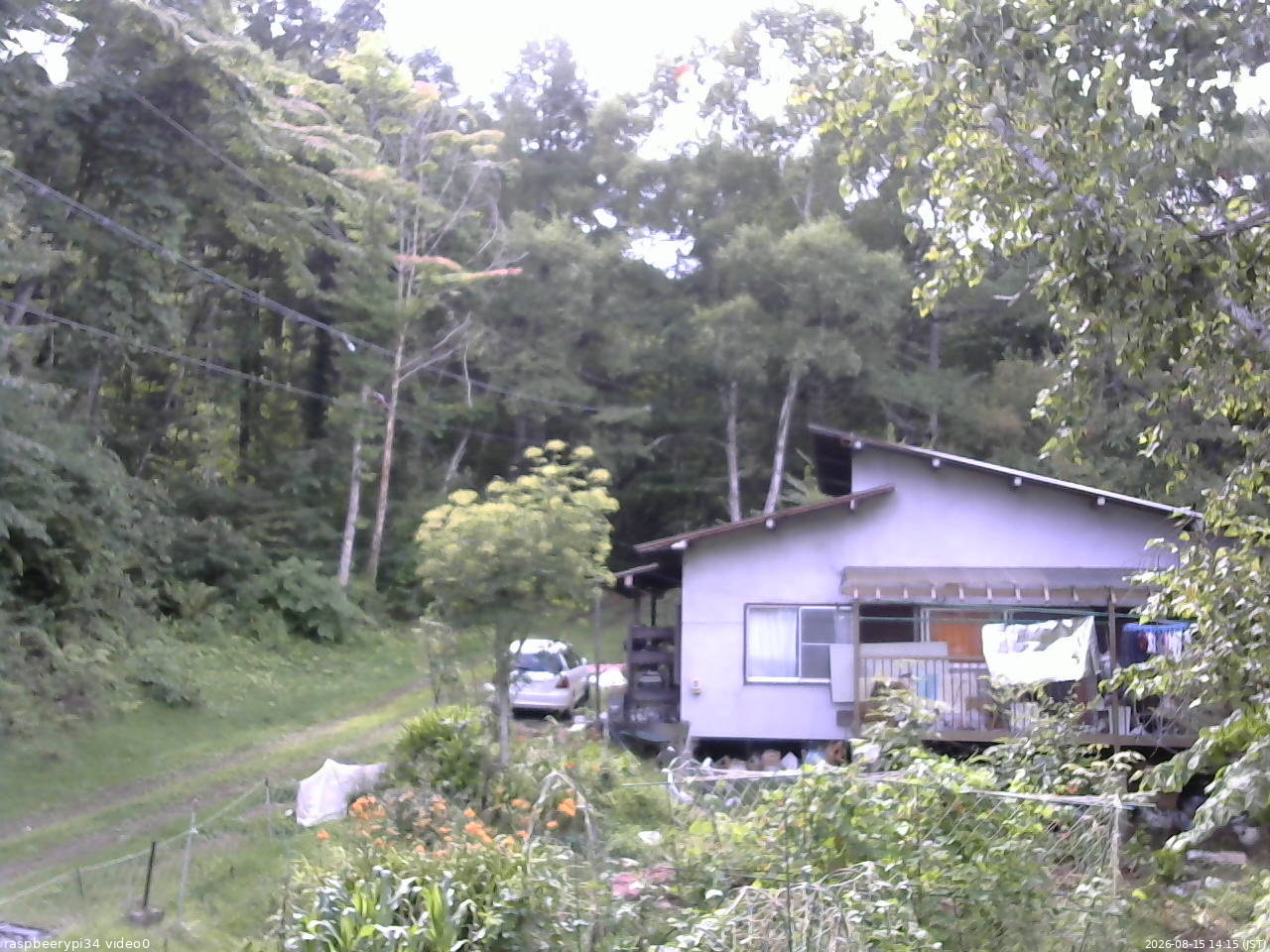 長野県菅平高原 ゆたか山荘 西側(坂上) 2026/08/15 14:15