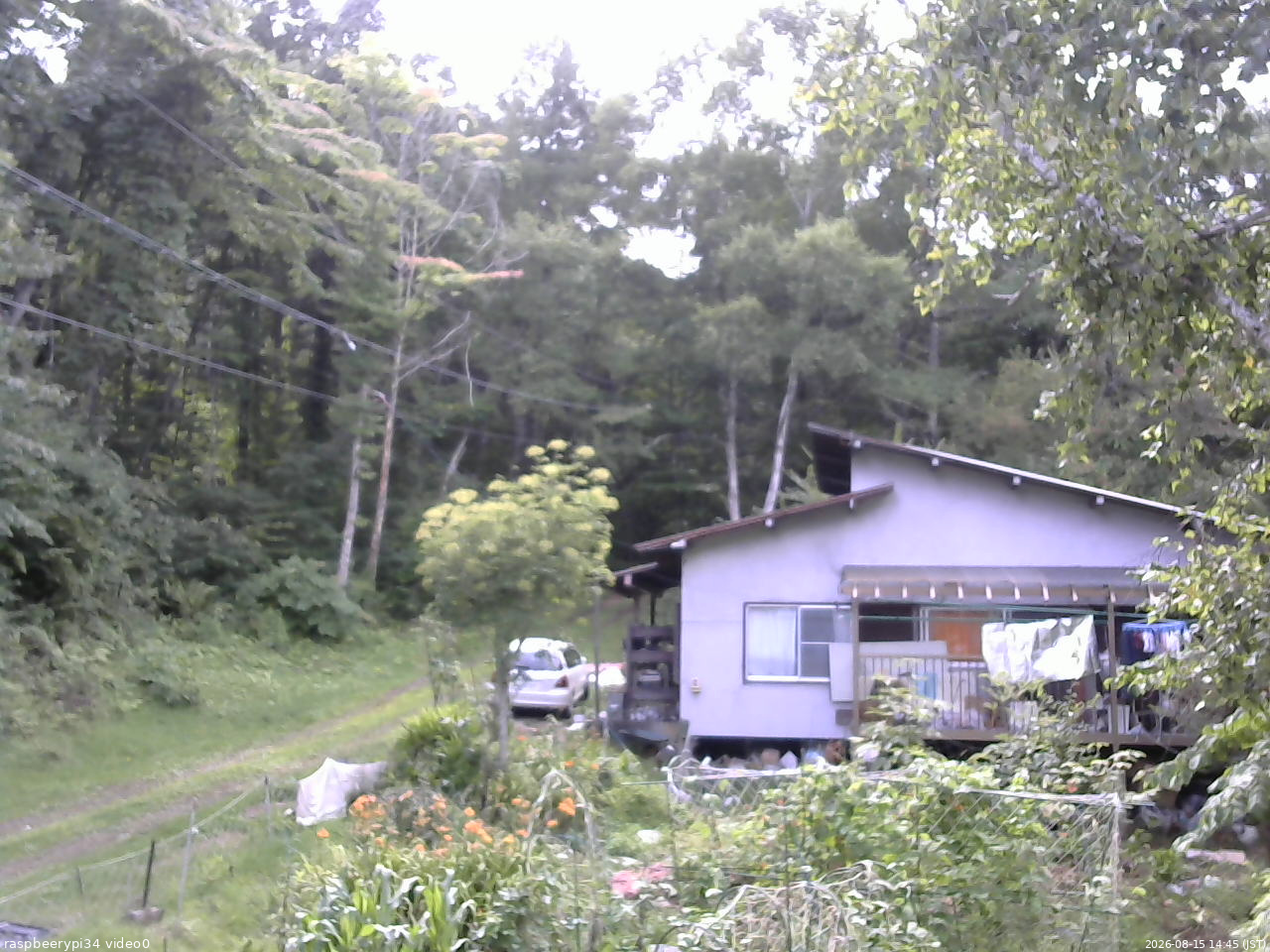 長野県菅平高原 ゆたか山荘 西側(坂上) 2026/08/15 14:45