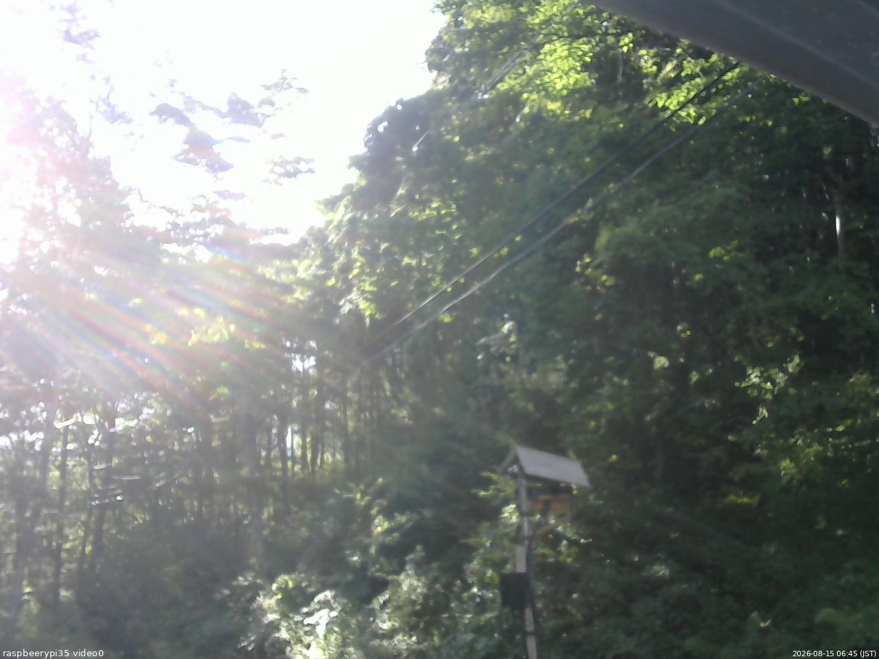 長野県菅平高原 ゆたか山荘 温度計 2026/08/15 06:45