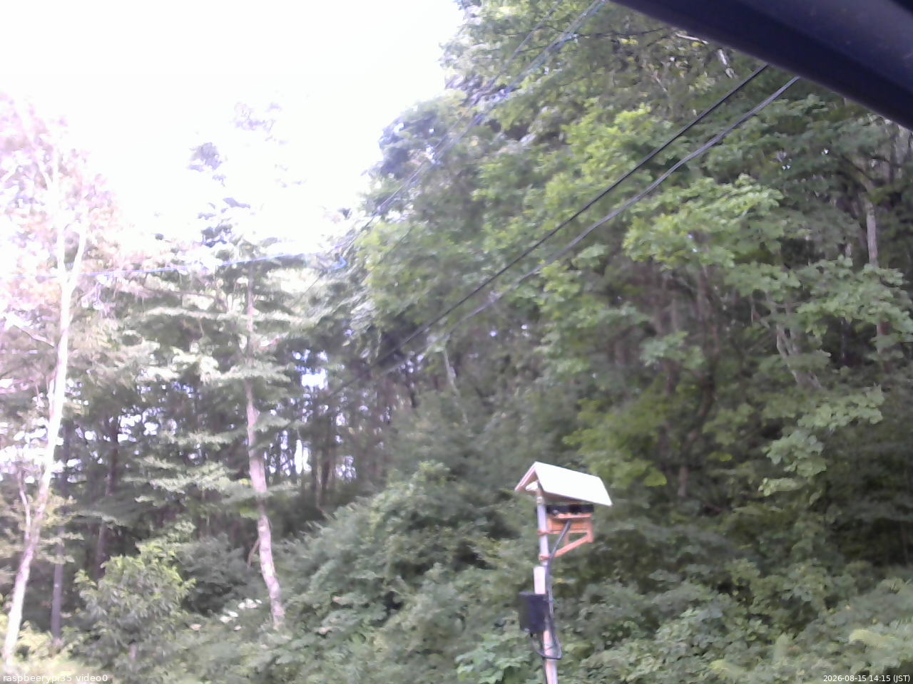 長野県菅平高原 ゆたか山荘 温度計 2026/08/15 14:15