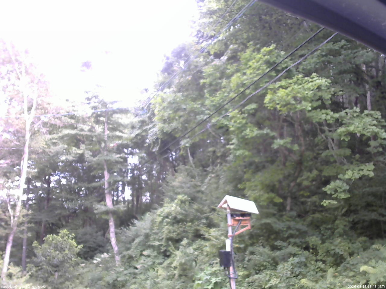 長野県菅平高原 ゆたか山荘 温度計 2026/08/15 15:45