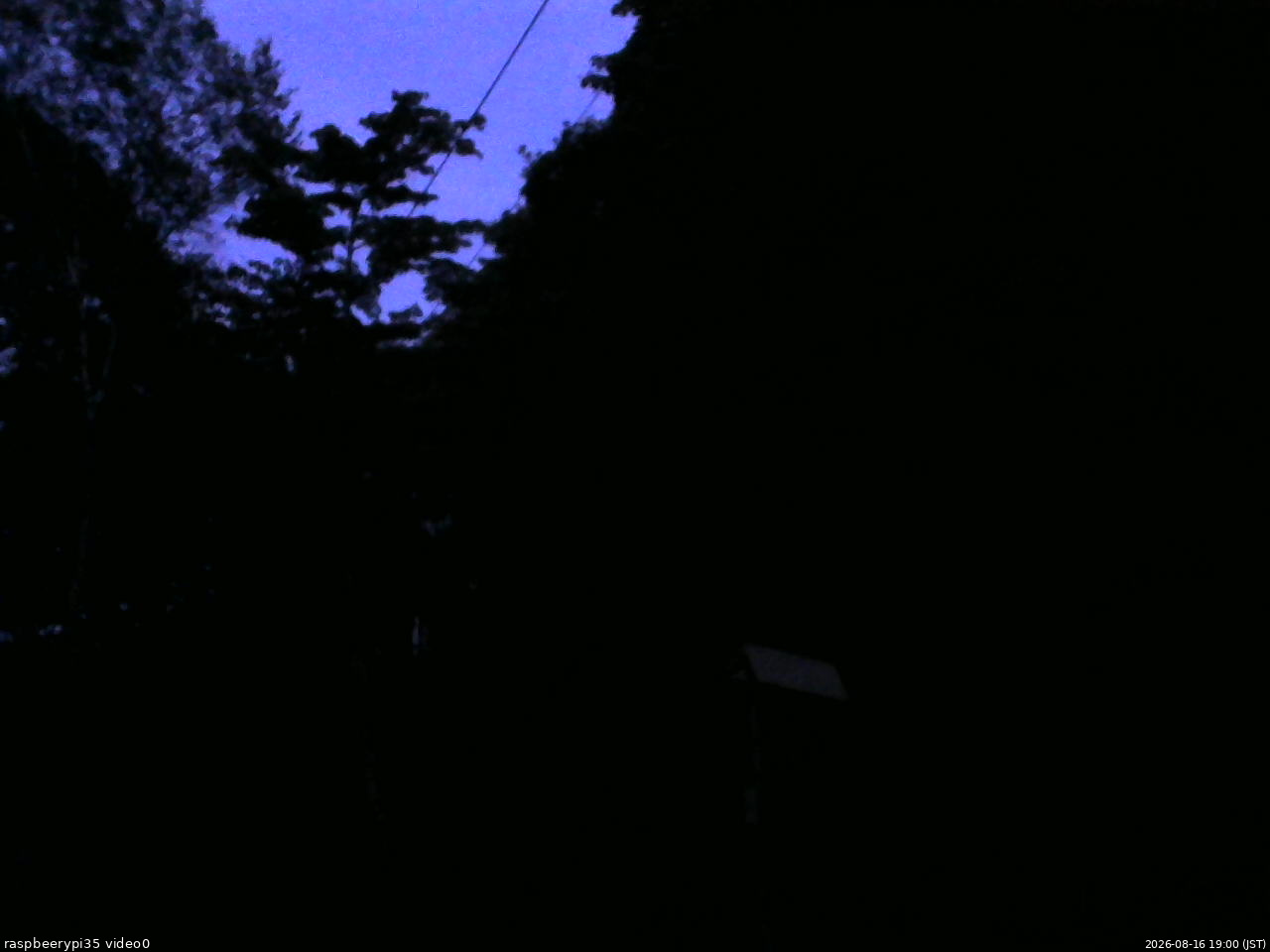 長野県菅平高原 ゆたか山荘 温度計 2026/08/16 19:00