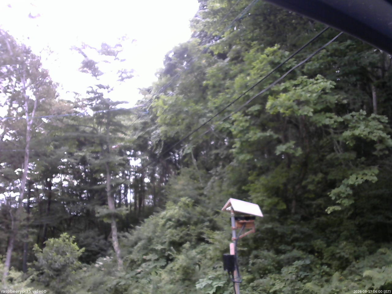 長野県菅平高原 ゆたか山荘 温度計 2026/08/17 06:00