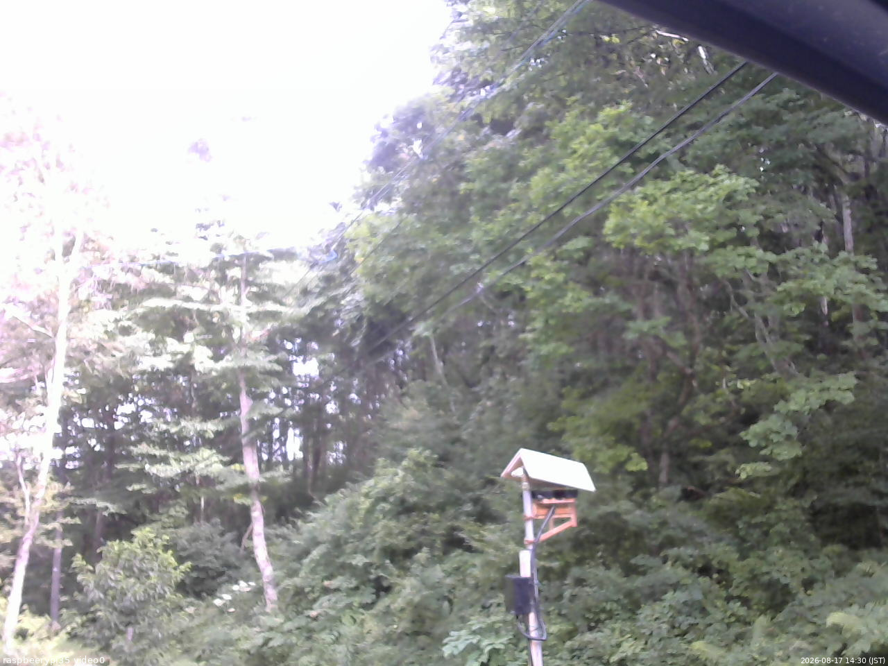 長野県菅平高原 ゆたか山荘 温度計 2026/08/17 14:30