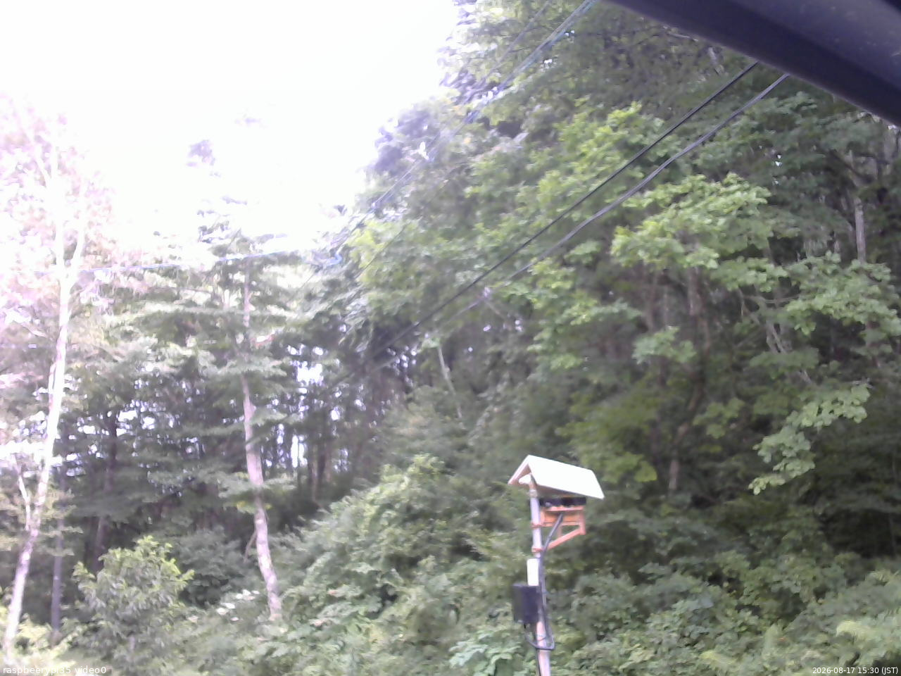 長野県菅平高原 ゆたか山荘 温度計 2026/08/17 15:30