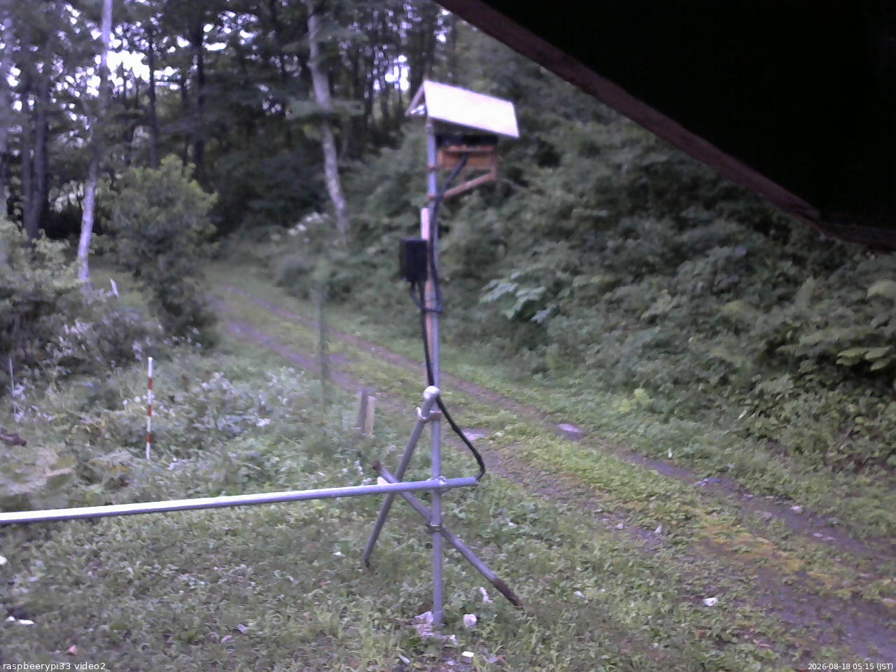 長野県菅平高原 ゆたか山荘 南側 2026/08/18 05:15