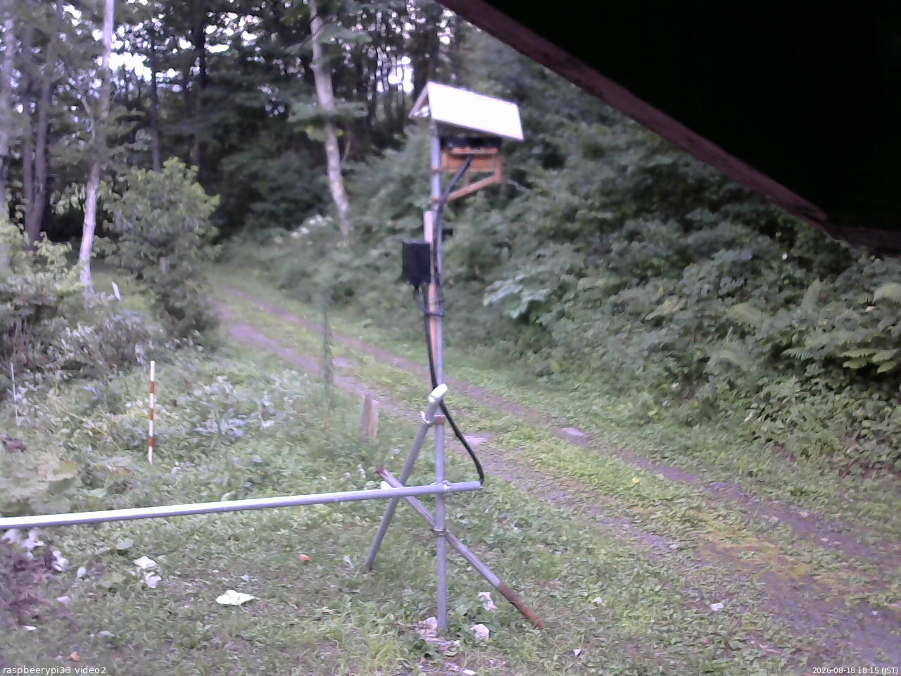 長野県菅平高原 ゆたか山荘 南側 2026/08/18 18:15