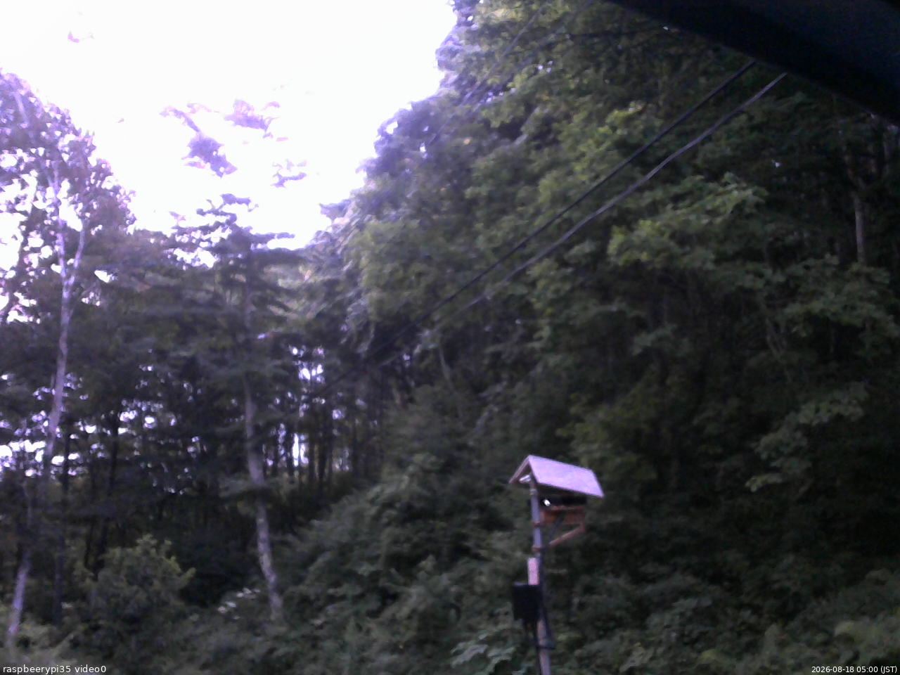 長野県菅平高原 ゆたか山荘 温度計 2026/08/18 05:00