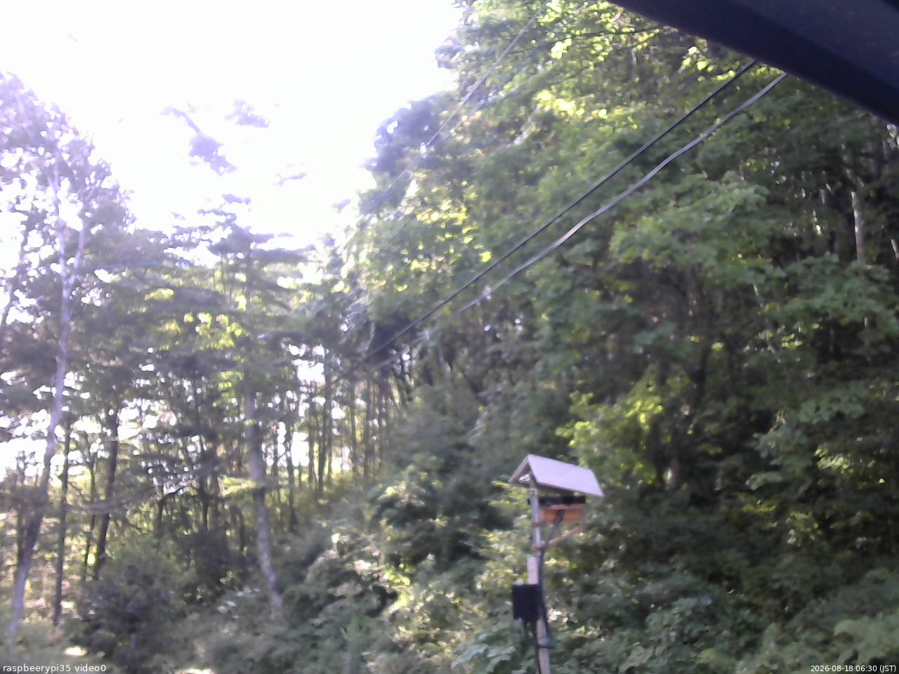 長野県菅平高原 ゆたか山荘 温度計 2026/08/18 06:30