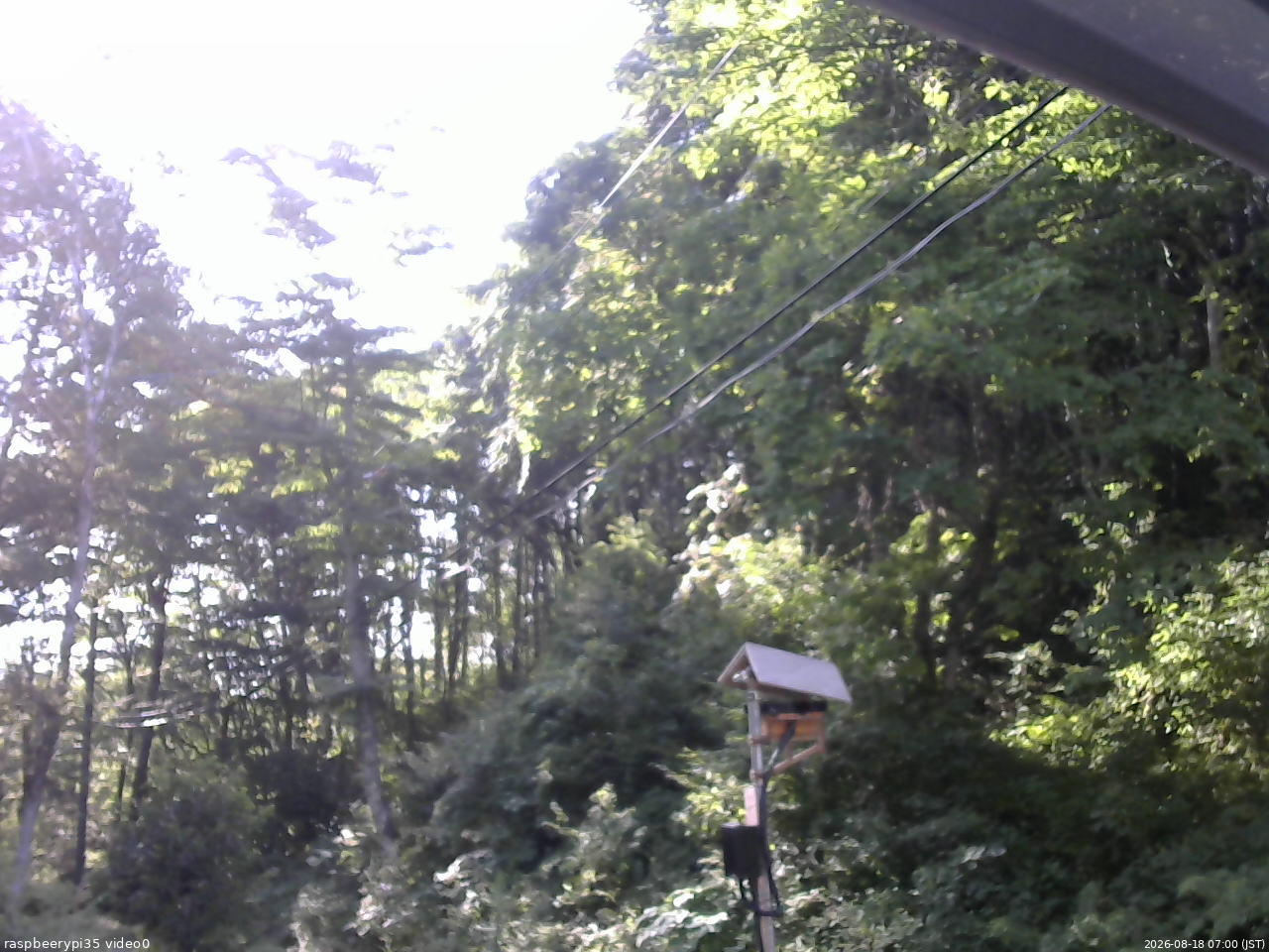 長野県菅平高原 ゆたか山荘 温度計 2026/08/18 07:00