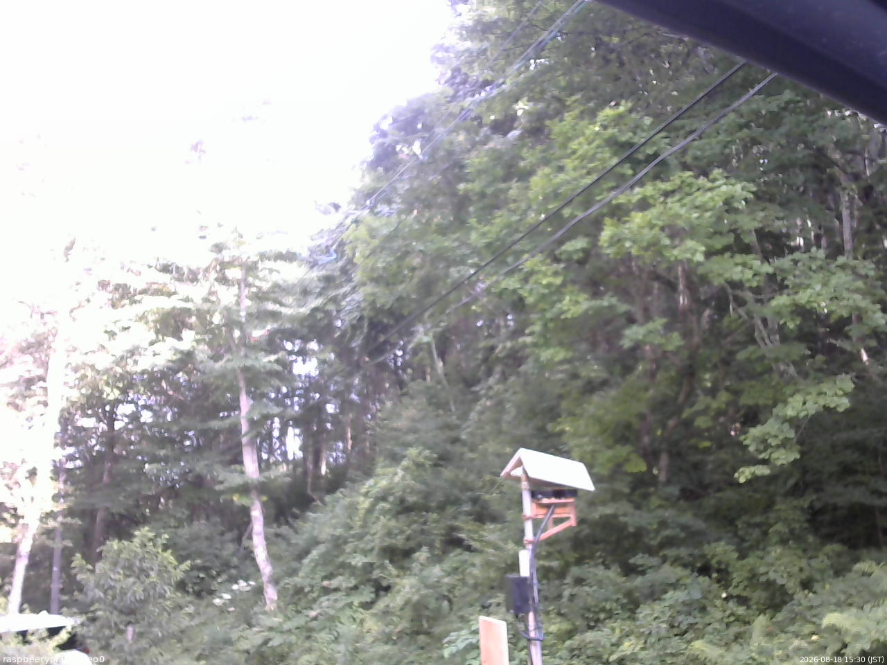 長野県菅平高原 ゆたか山荘 温度計 2026/08/18 15:30