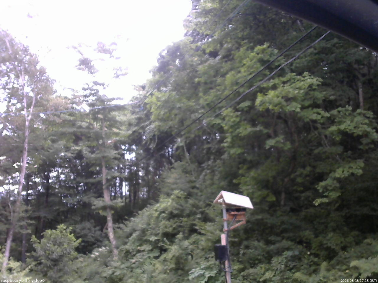 長野県菅平高原 ゆたか山荘 温度計 2026/08/18 17:15