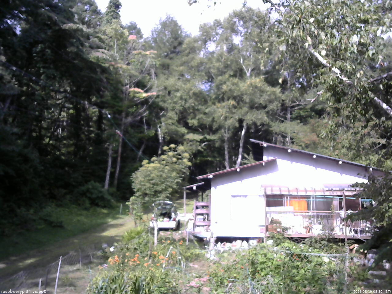 長野県菅平高原 ゆたか山荘 西側(坂上) 2026/08/19 08:30
