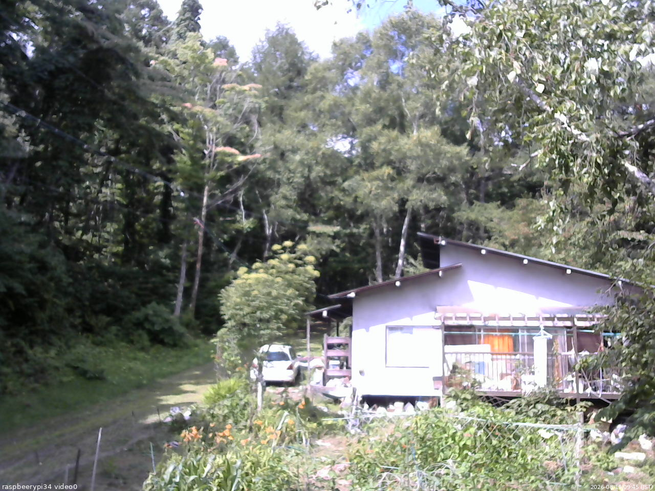 長野県菅平高原 ゆたか山荘 西側(坂上) 2026/08/19 09:45