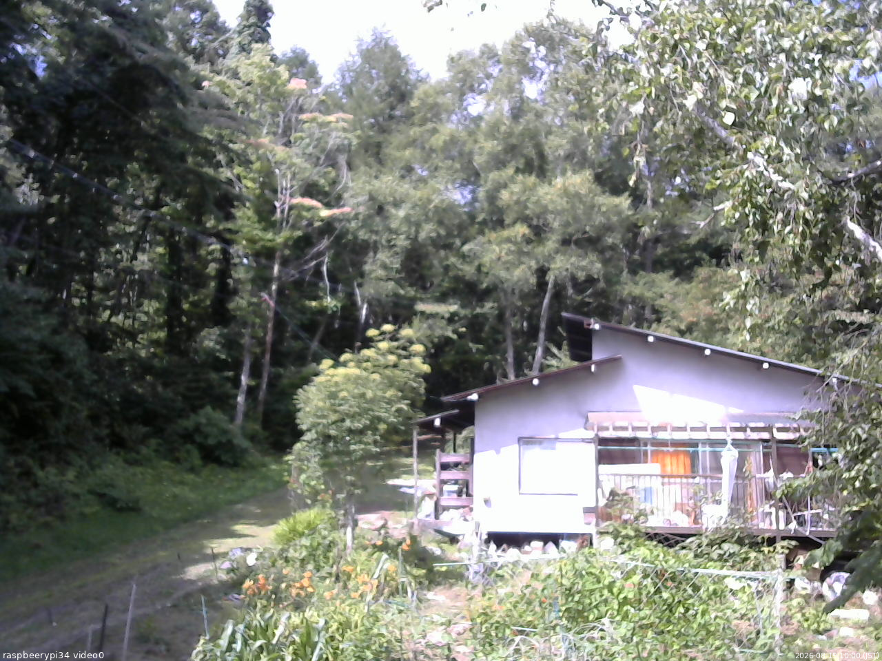 長野県菅平高原 ゆたか山荘 西側(坂上) 2026/08/19 10:00