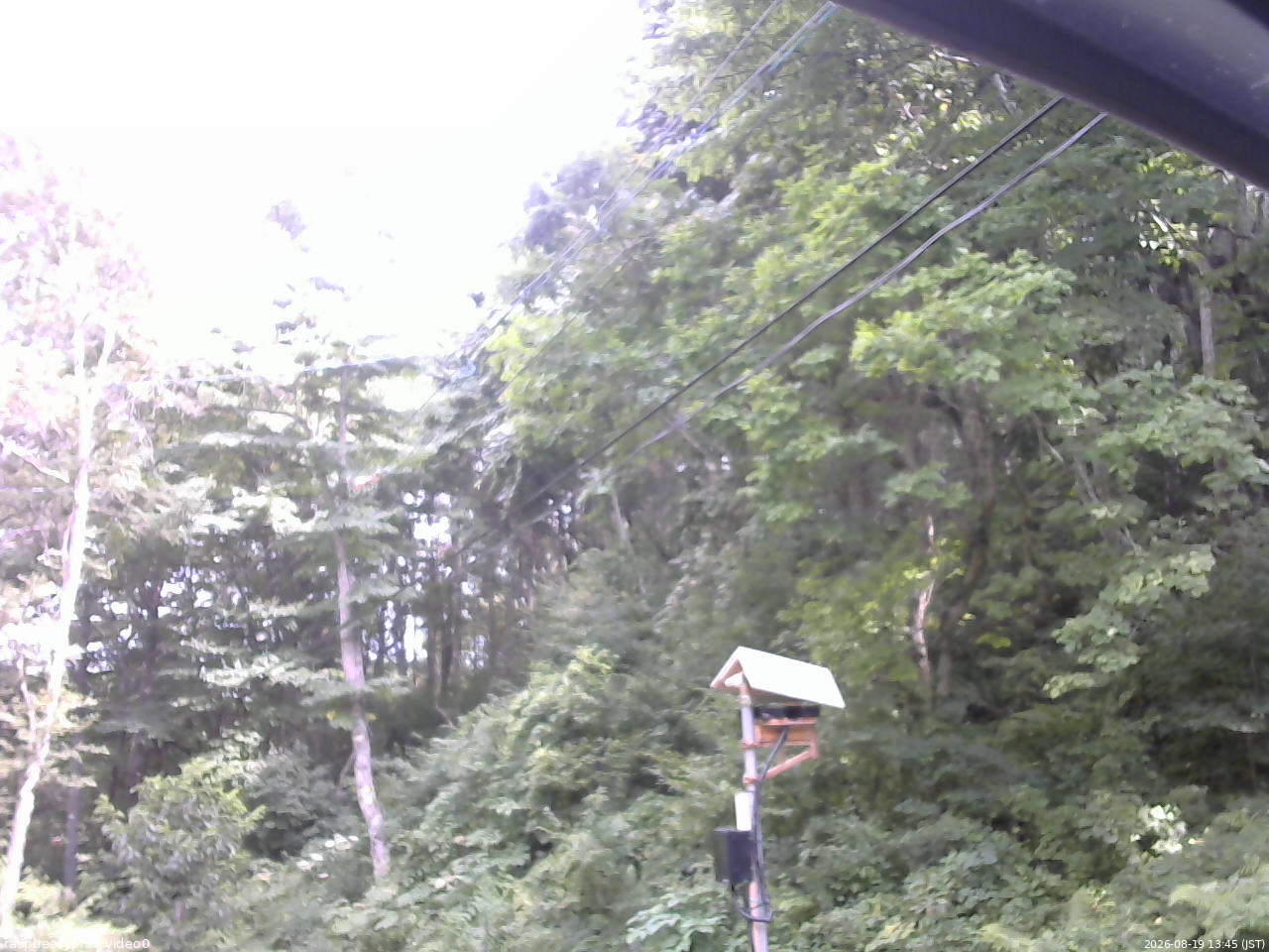 長野県菅平高原 ゆたか山荘 温度計 2026/08/19 13:45