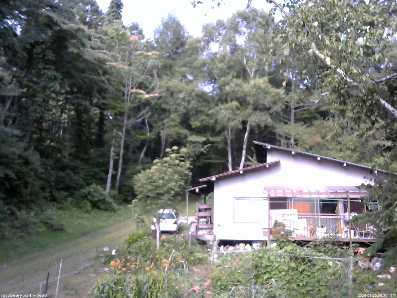 長野県菅平高原 ゆたか山荘 西側(坂上) 2026/08/20 08:30
