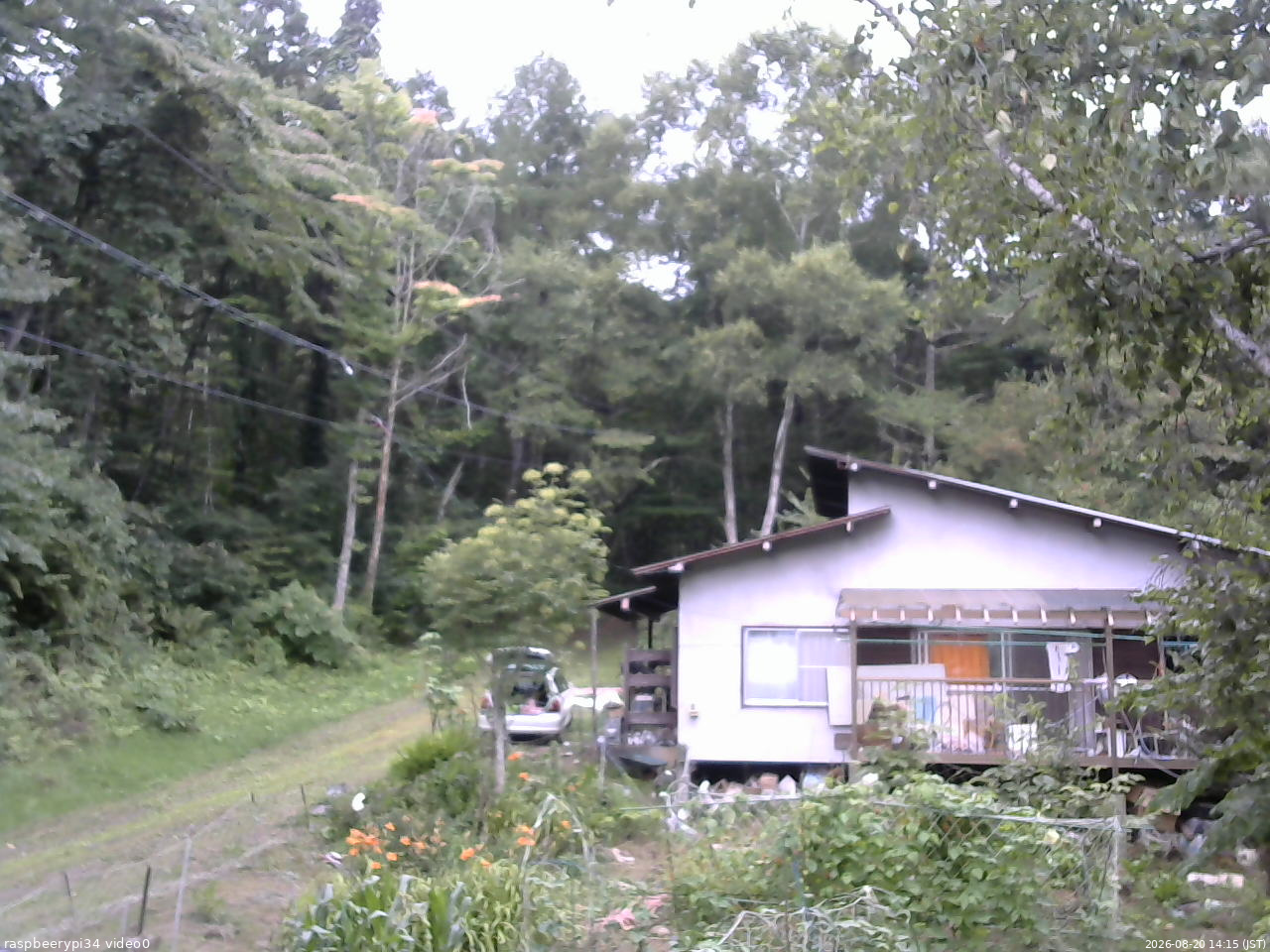 長野県菅平高原 ゆたか山荘 西側(坂上) 2026/08/20 14:15