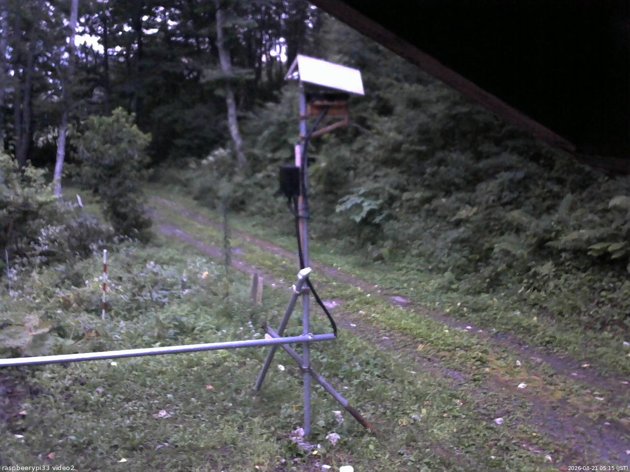 長野県菅平高原 ゆたか山荘 南側 2026/08/21 05:15
