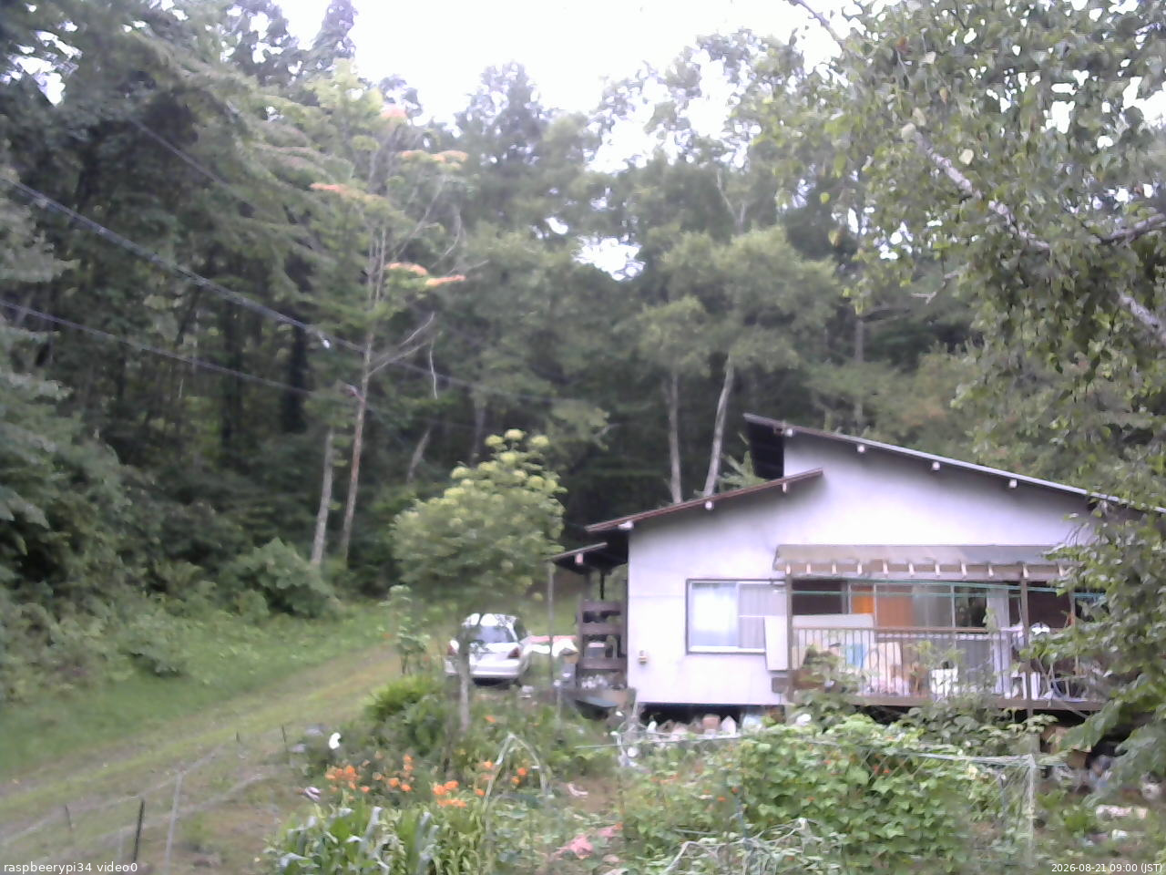 長野県菅平高原 ゆたか山荘 西側(坂上) 2026/08/21 09:00