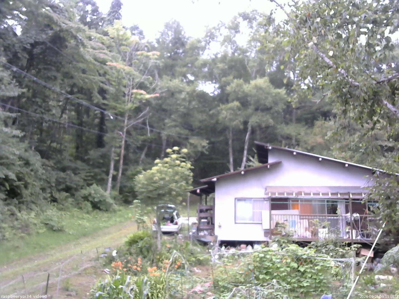 長野県菅平高原 ゆたか山荘 西側(坂上) 2026/08/21 09:15