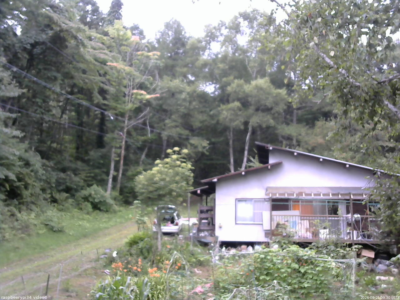 長野県菅平高原 ゆたか山荘 西側(坂上) 2026/08/21 09:30