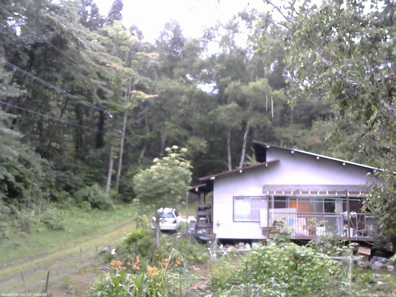 長野県菅平高原 ゆたか山荘 西側(坂上) 2026/08/21 10:45