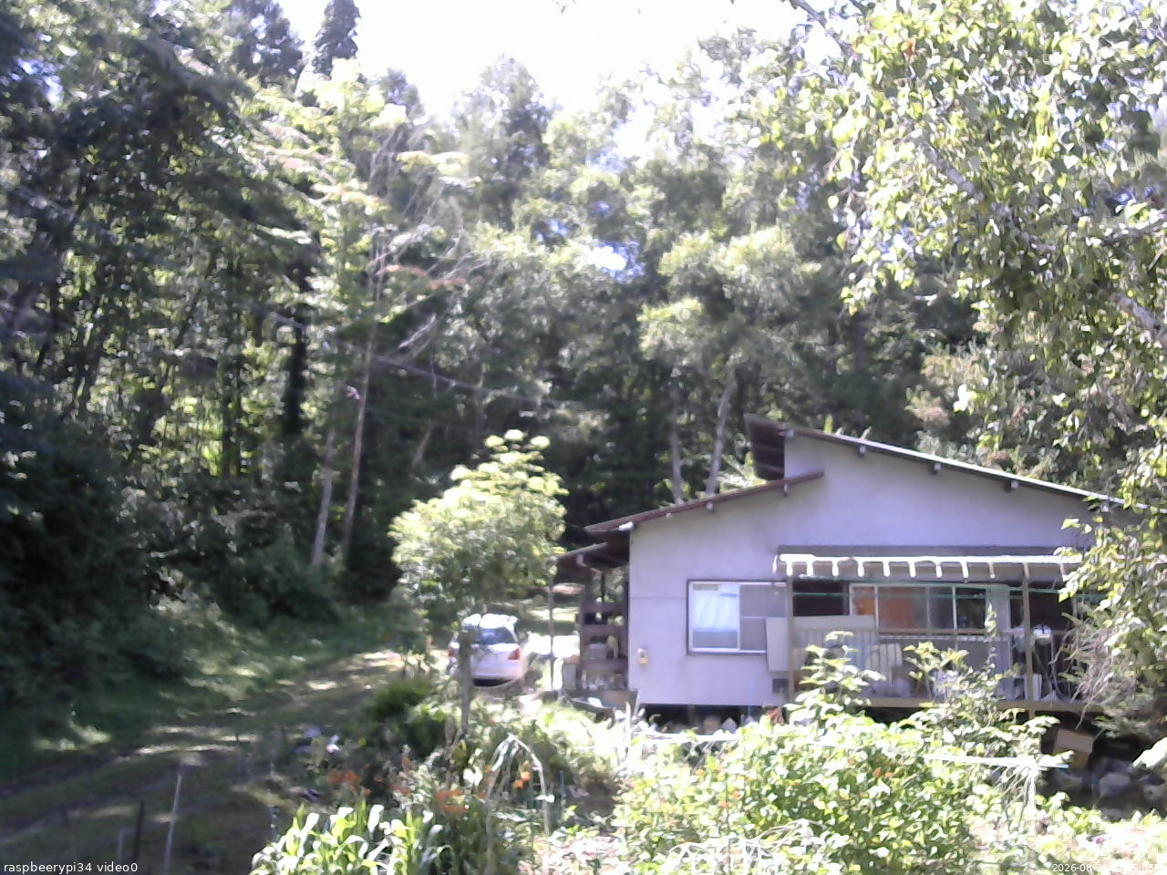 長野県菅平高原 ゆたか山荘 西側(坂上) 2026/08/21 12:45