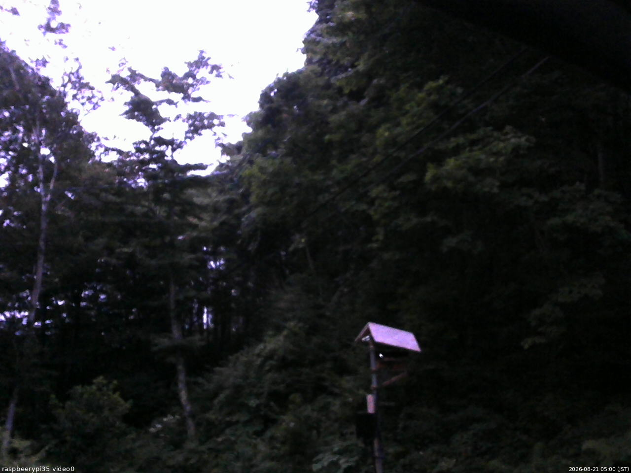 長野県菅平高原 ゆたか山荘 温度計 2026/08/21 05:00