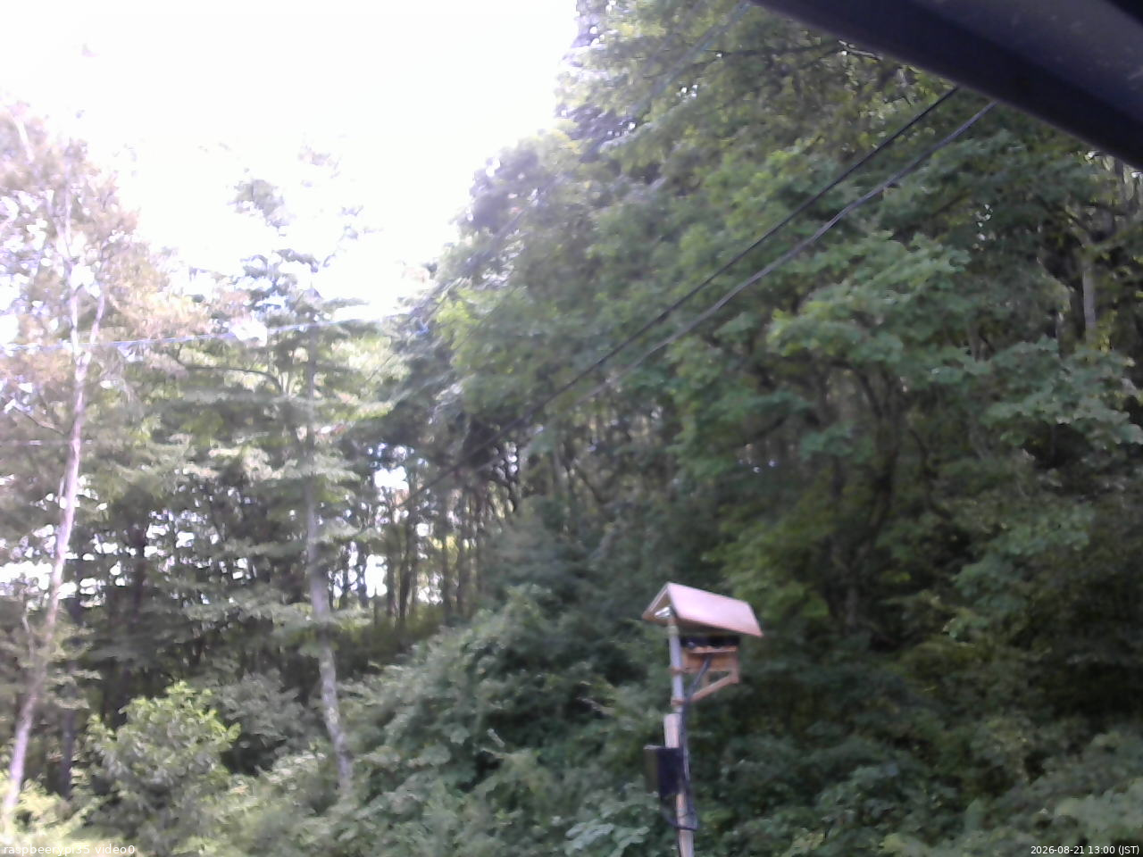 長野県菅平高原 ゆたか山荘 温度計 2026/08/21 13:00