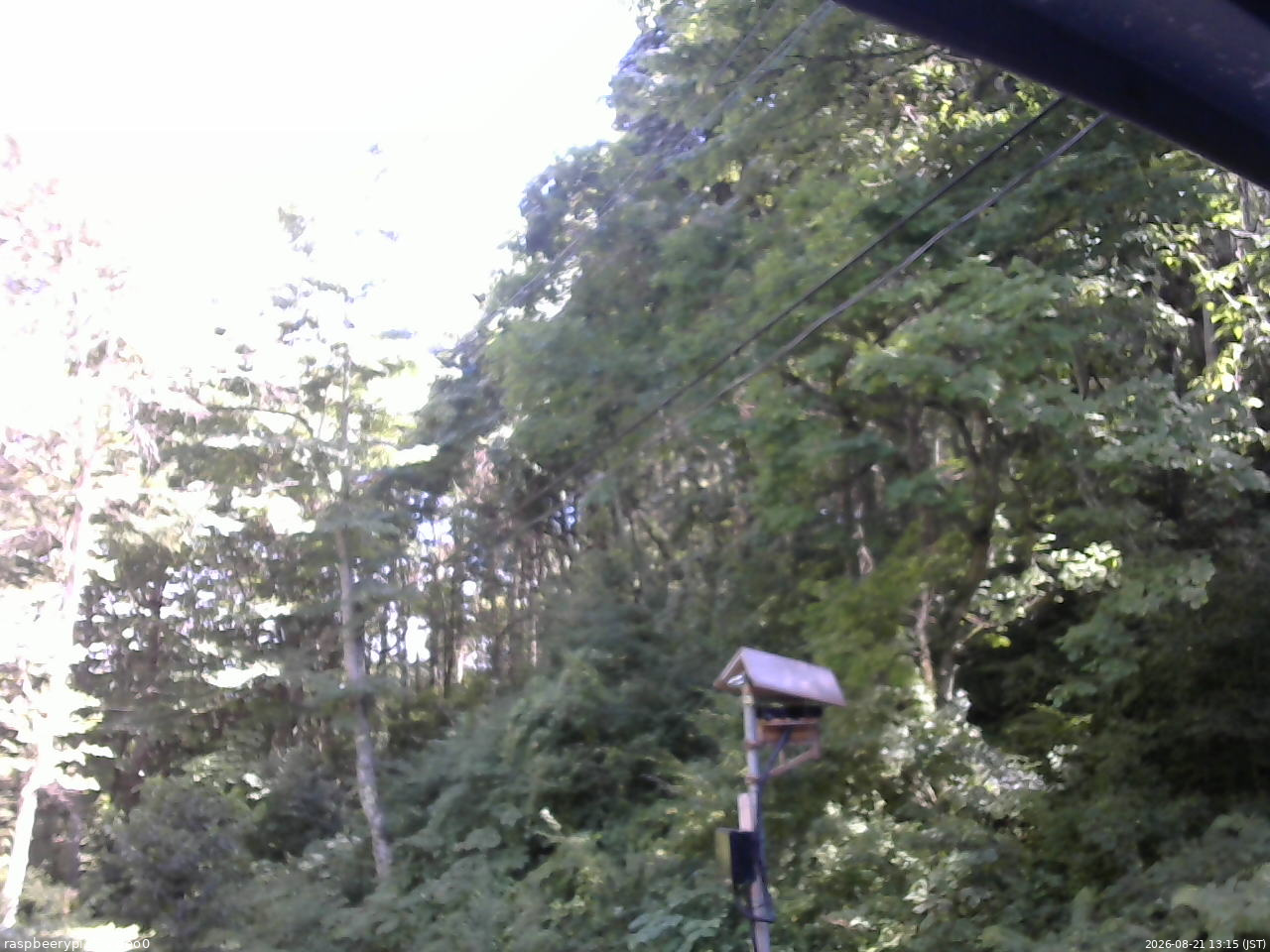 長野県菅平高原 ゆたか山荘 温度計 2026/08/21 13:15